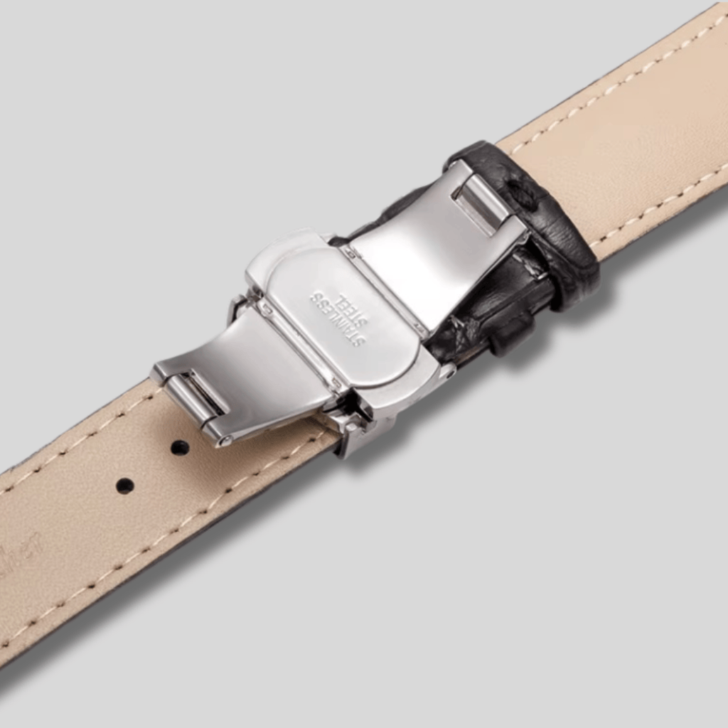 CHRONOLUXO Genuine Leather Straps Set 20mm