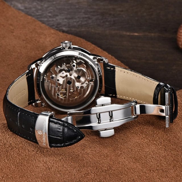CHRONOLUXO Genuine Leather Straps Set 20mm