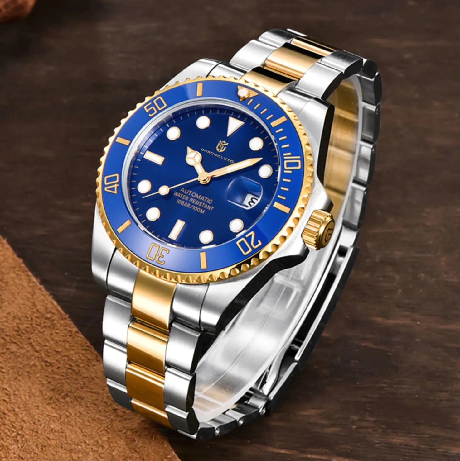 CHRONOLUXO PD-1639 Gold