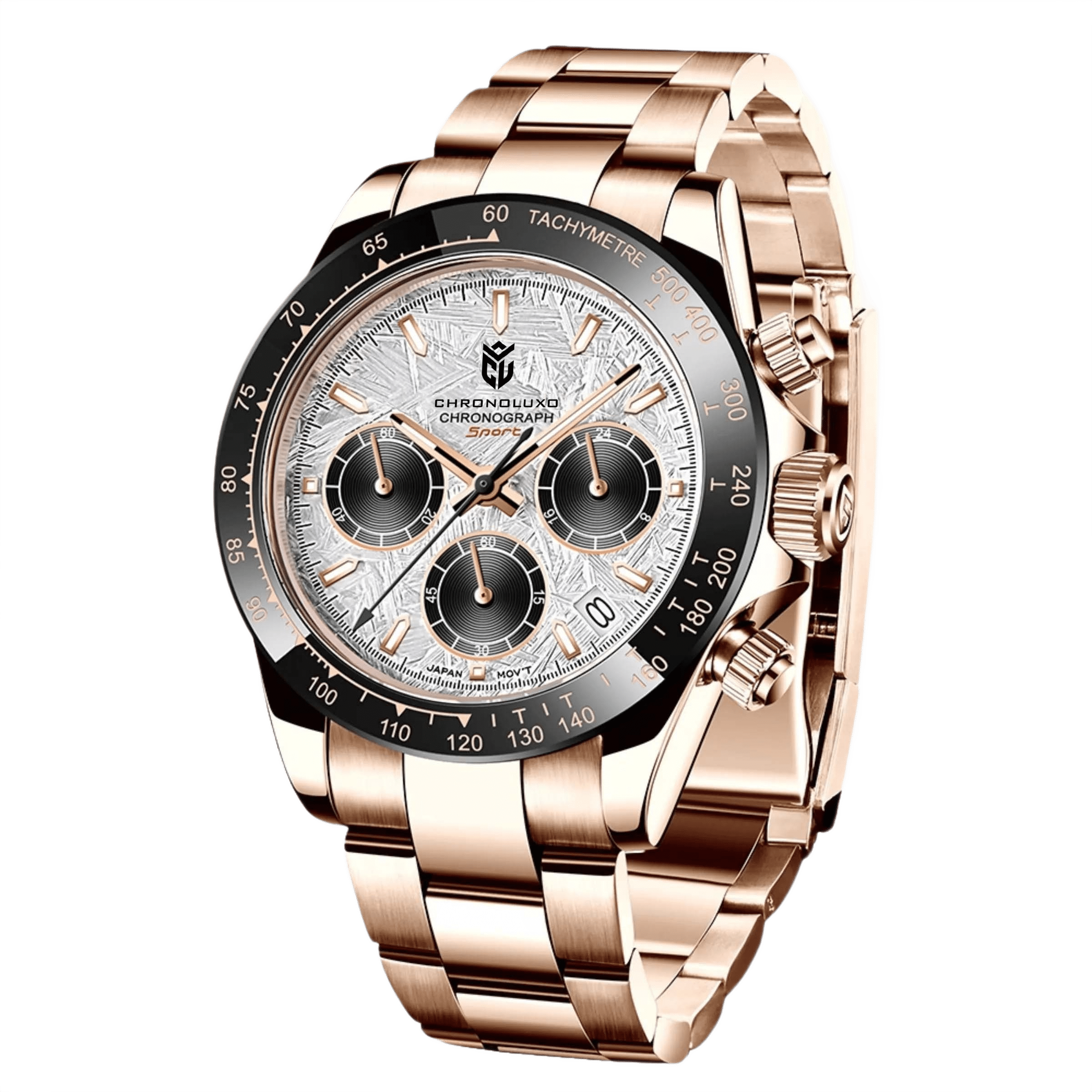 CHRONOLUXO PD-1644 Gold Gray