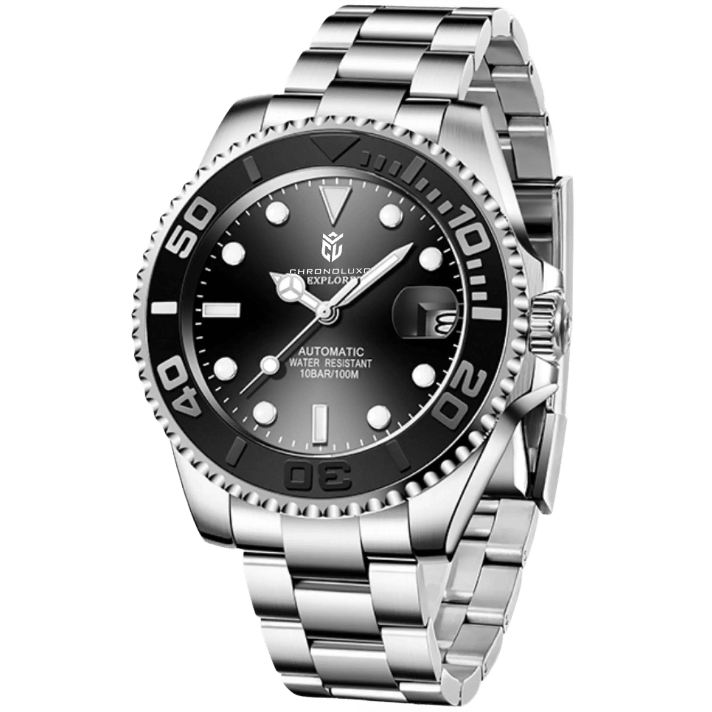 CHRONOLUXO PD-1651 Black / Oyster