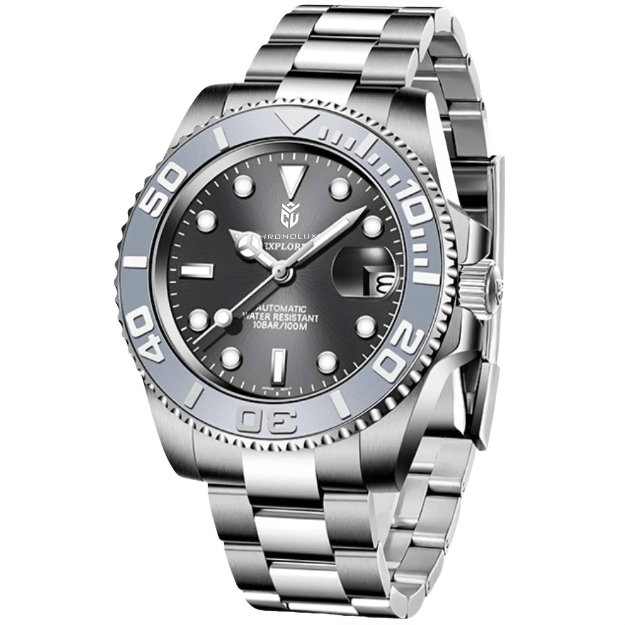 CHRONOLUXO PD-1651 Gray / Oyster