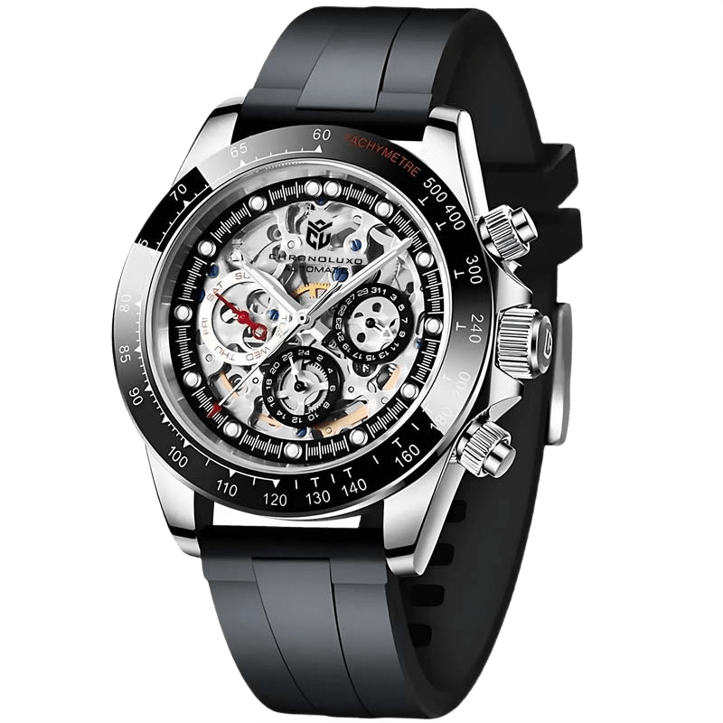 CHRONOLUXO PD-1653 Black / Rubber
