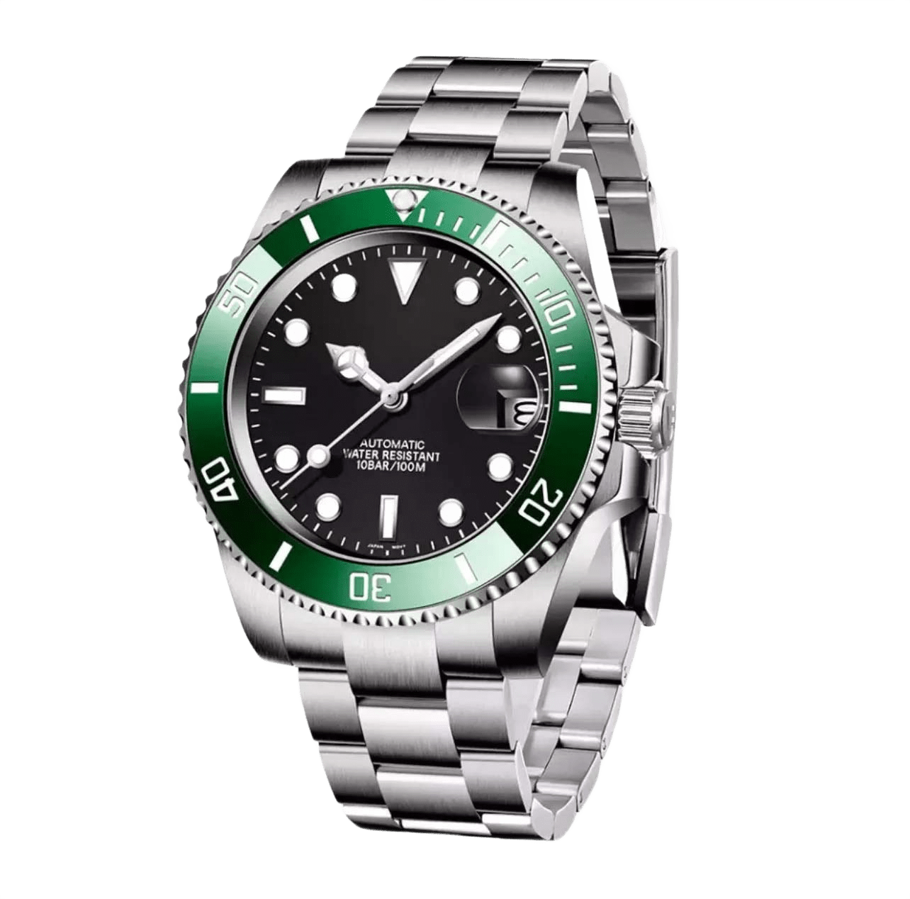 CHRONOLUXO PD-1661 Black Green / Oyster