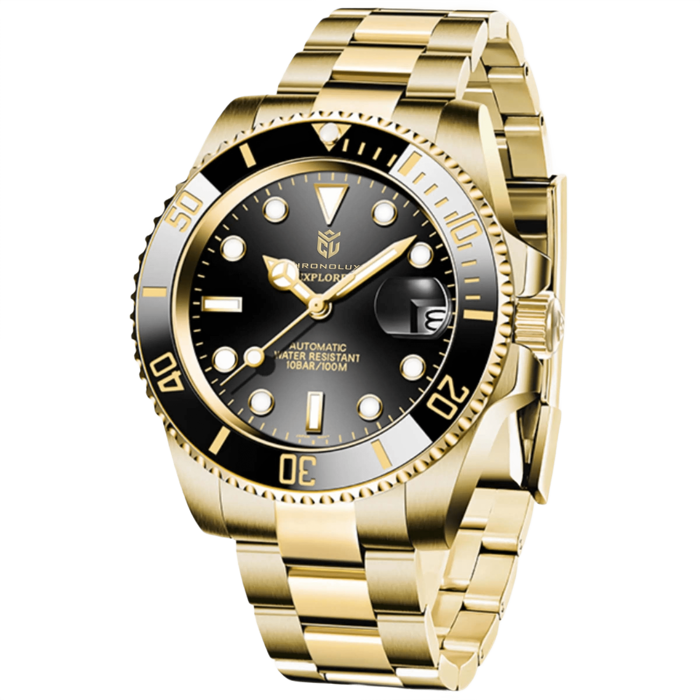 CHRONOLUXO PD-1661 Gold Black