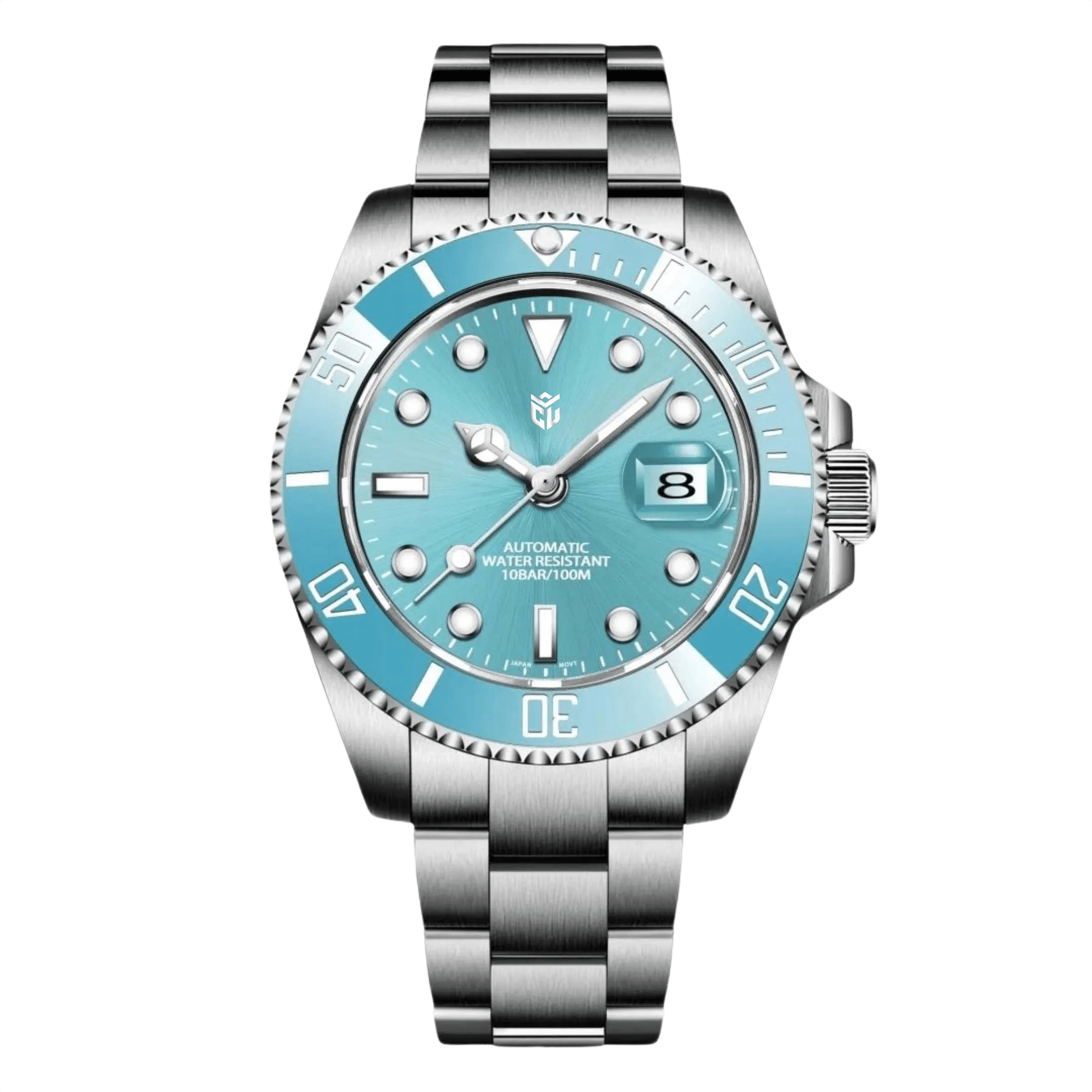 CHRONOLUXO PD-1661 Sky Blue / Oyster