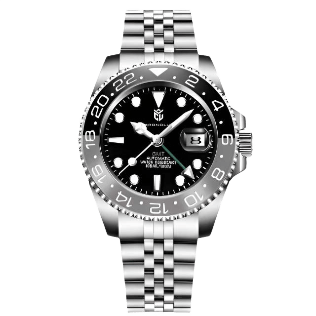 CHRONOLUXO PD-1662 Black Gray / Jubilee