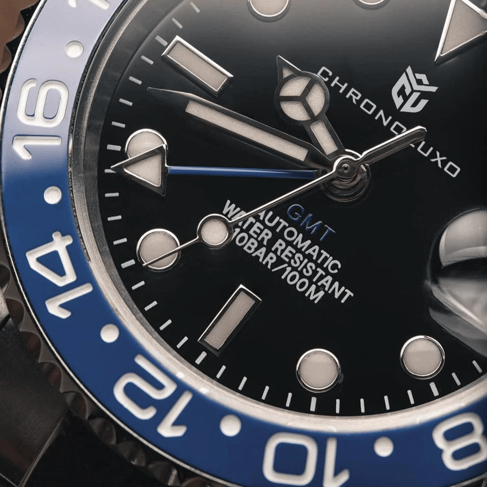 CHRONOLUXO PD-1662 GMT Black Green