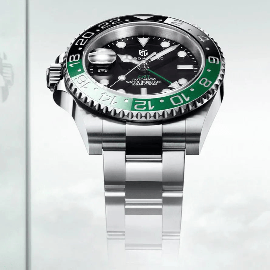 CHRONOLUXO PD-1662 GMT Black Green