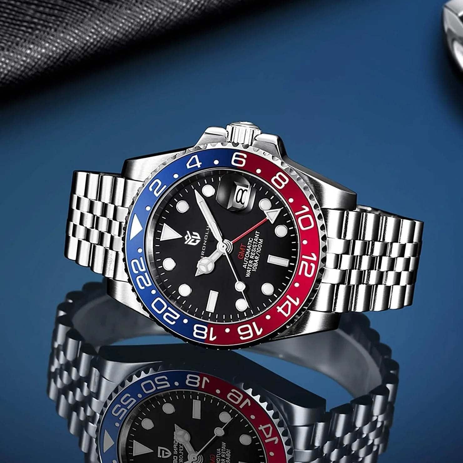 CHRONOLUXO PD-1662 GMT Seiko NH34