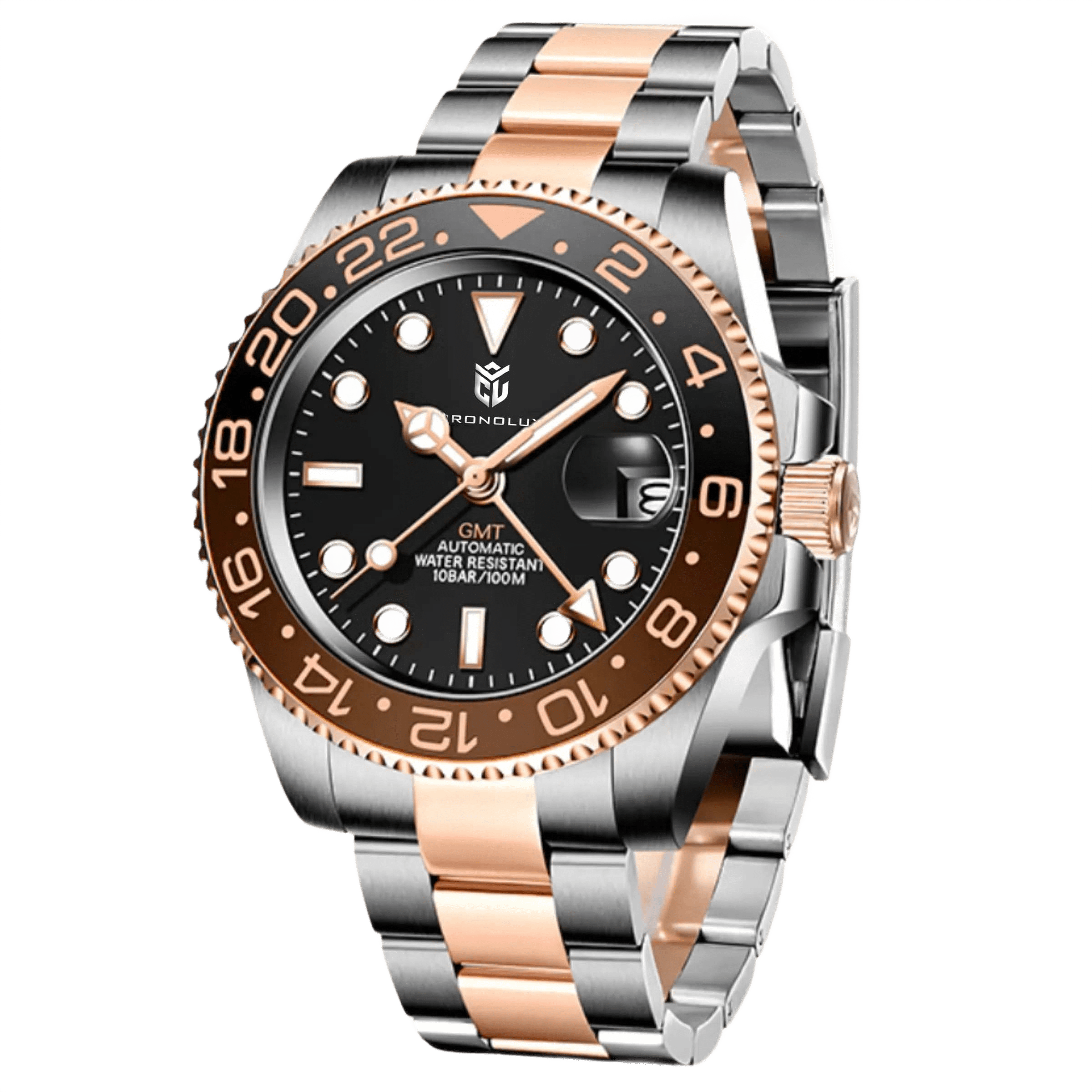 CHRONOLUXO PD-1662 Rose Gold / Oyster