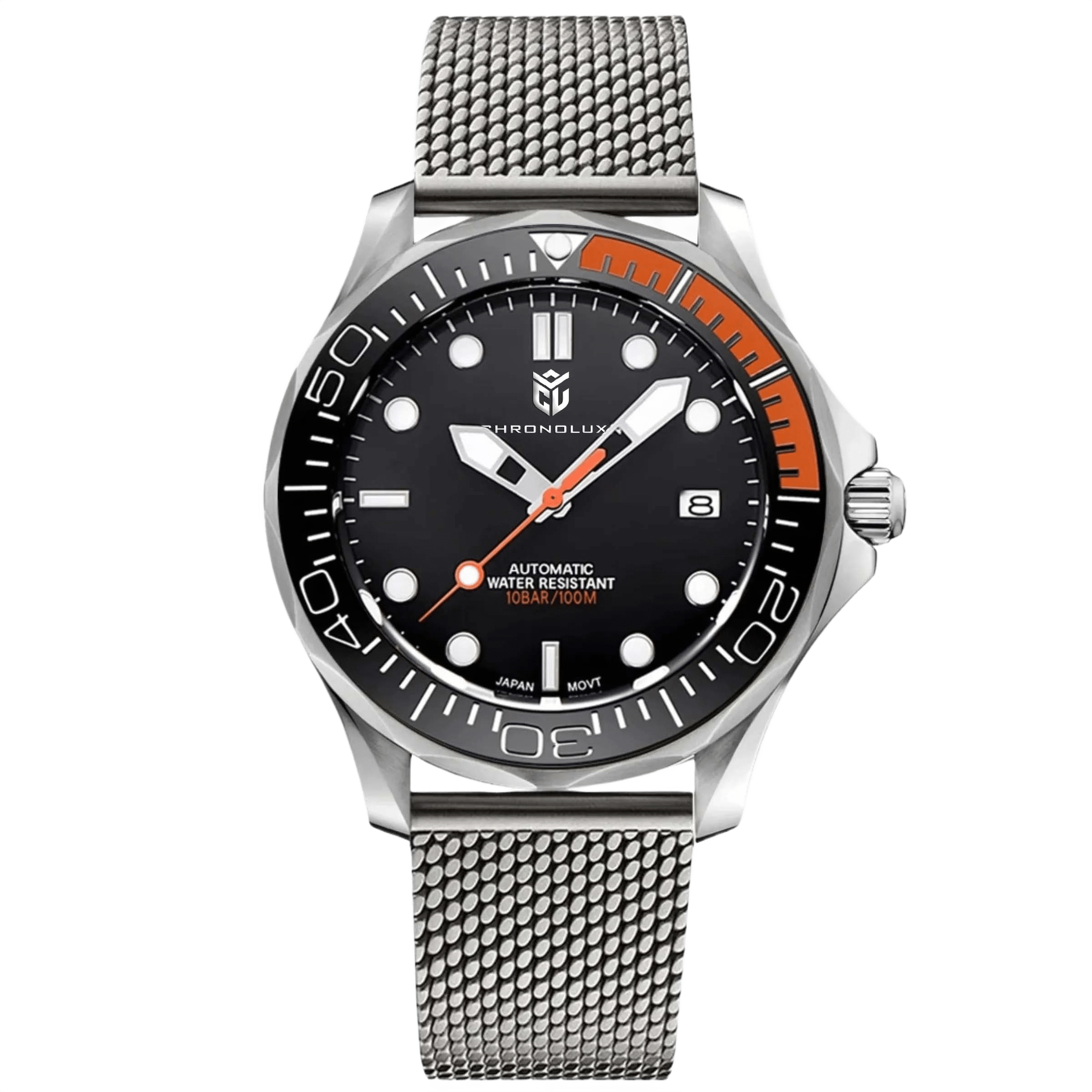 CHRONOLUXO PD-1667 Orange / Milanesa