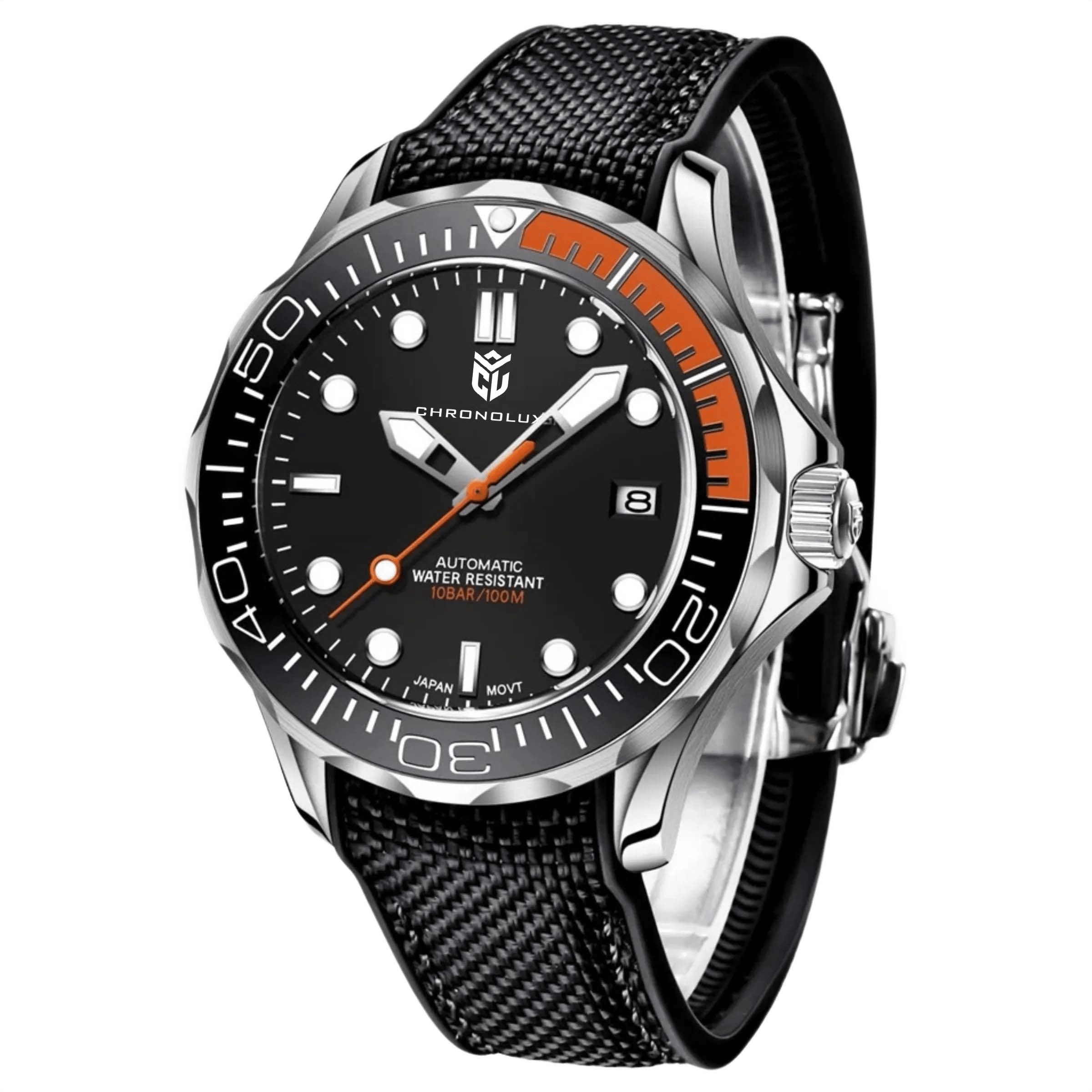 CHRONOLUXO PD-1667 Orange / Nylon