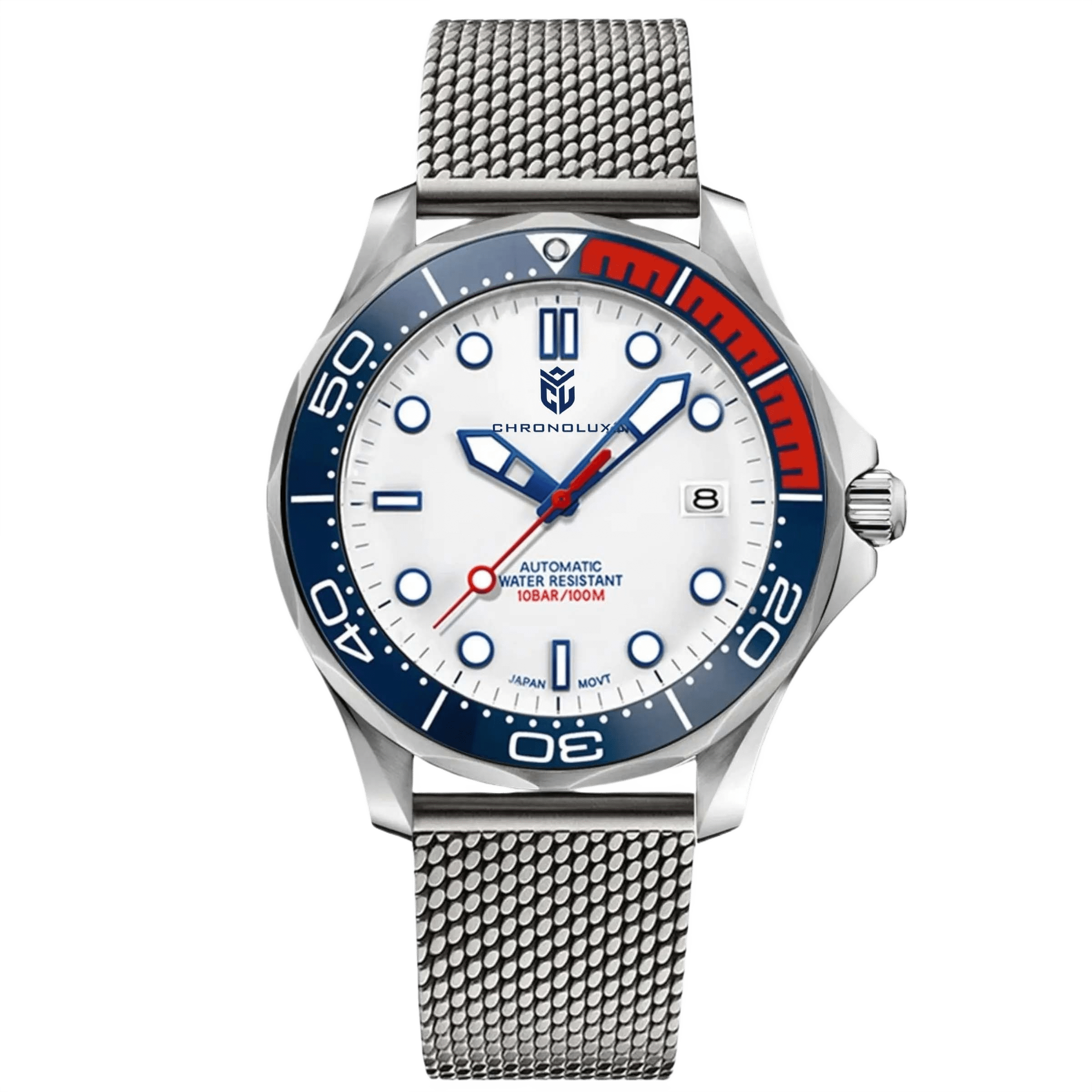 CHRONOLUXO PD-1667 Red / Milanesa