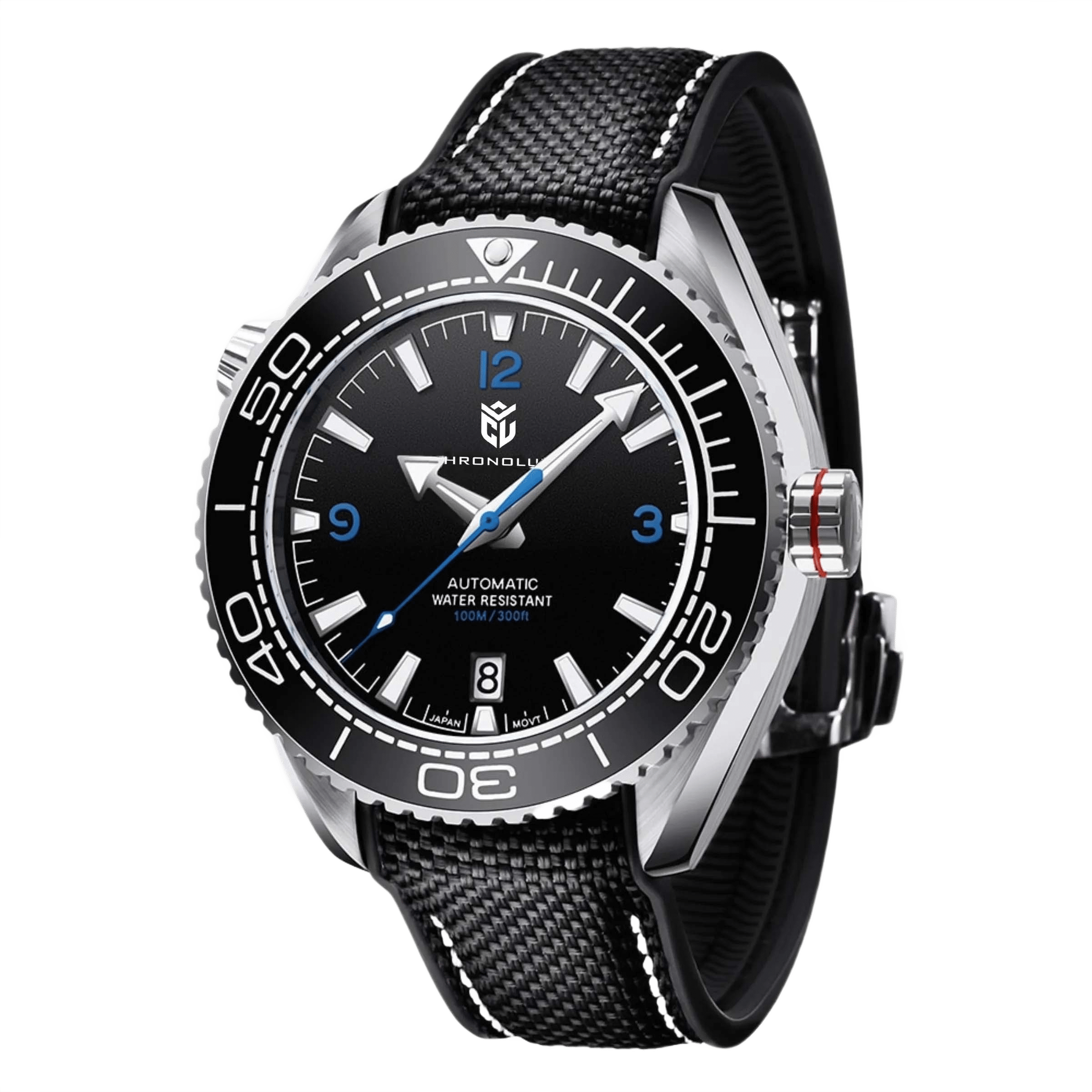 CHRONOLUXO PD-1679 Black / Nylon