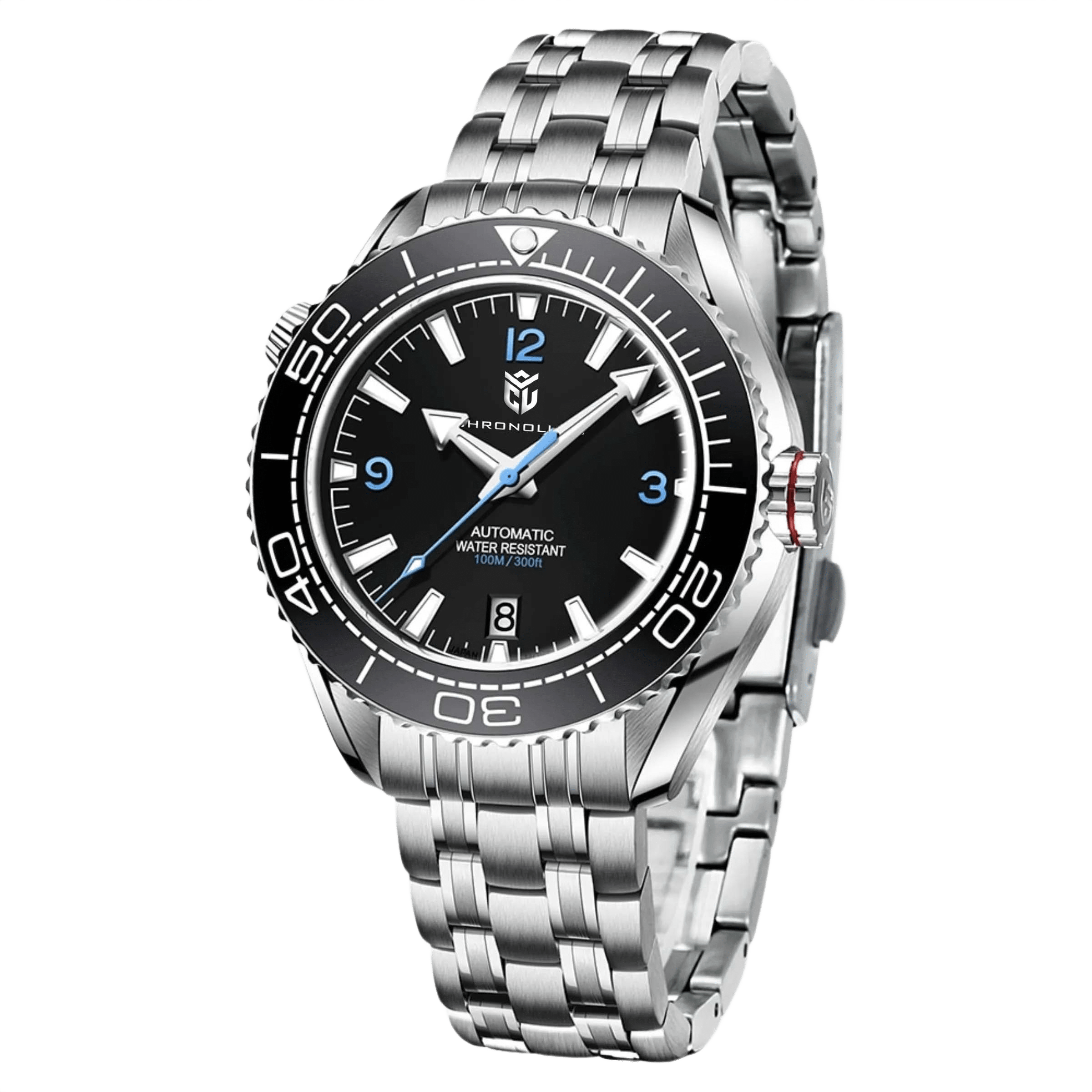 CHRONOLUXO PD-1679 Black / Steel