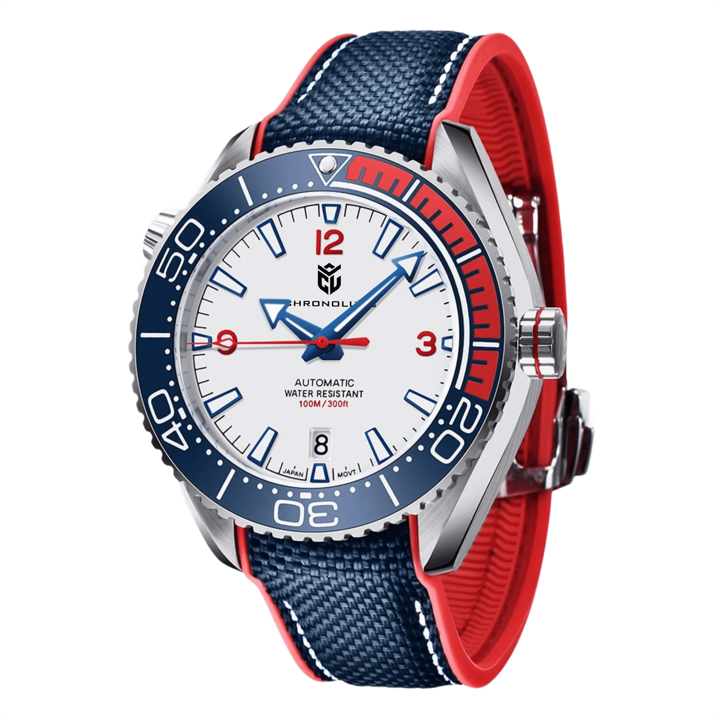 CHRONOLUXO PD-1679 White / Nylon