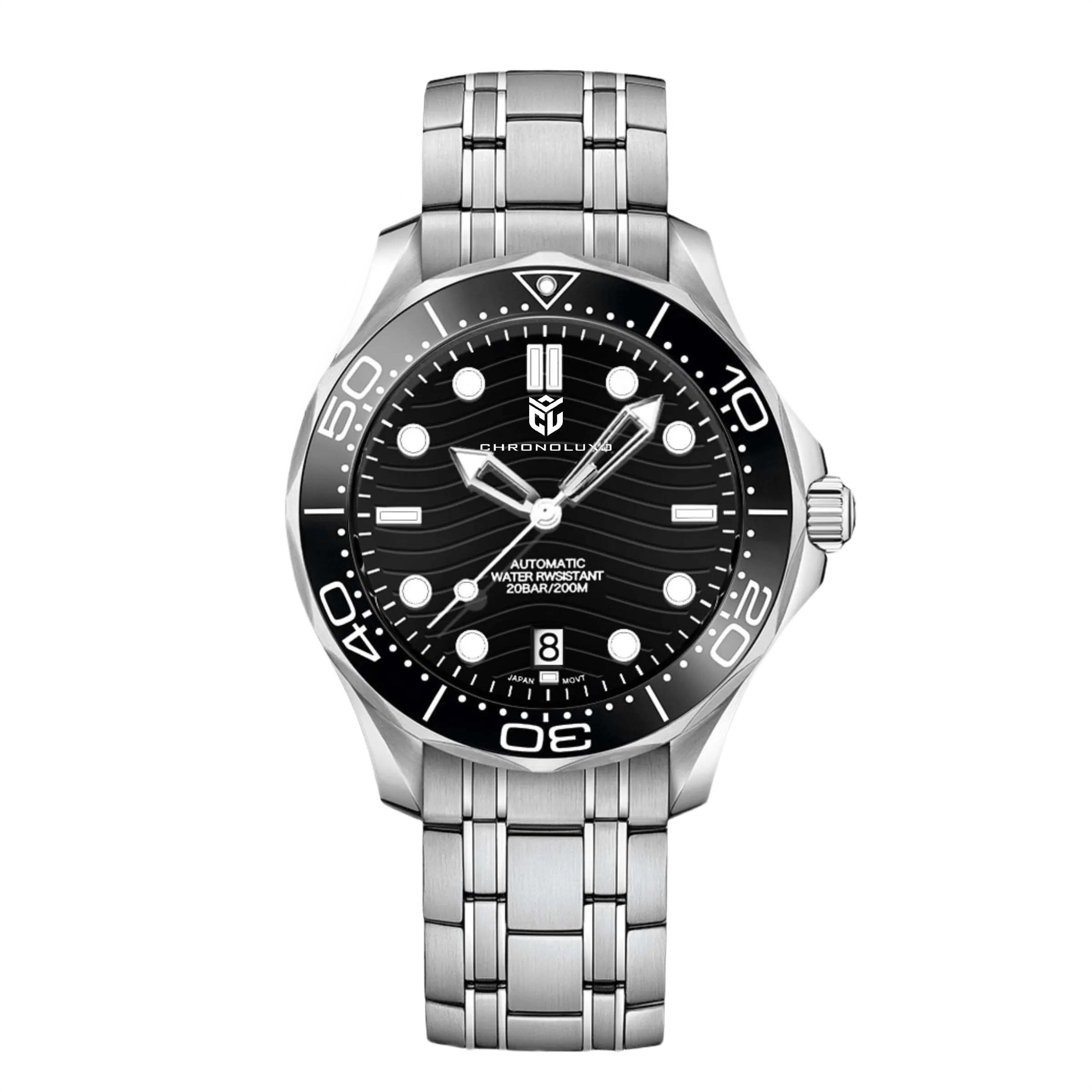 CHRONOLUXO PD-1685 Black / Steel