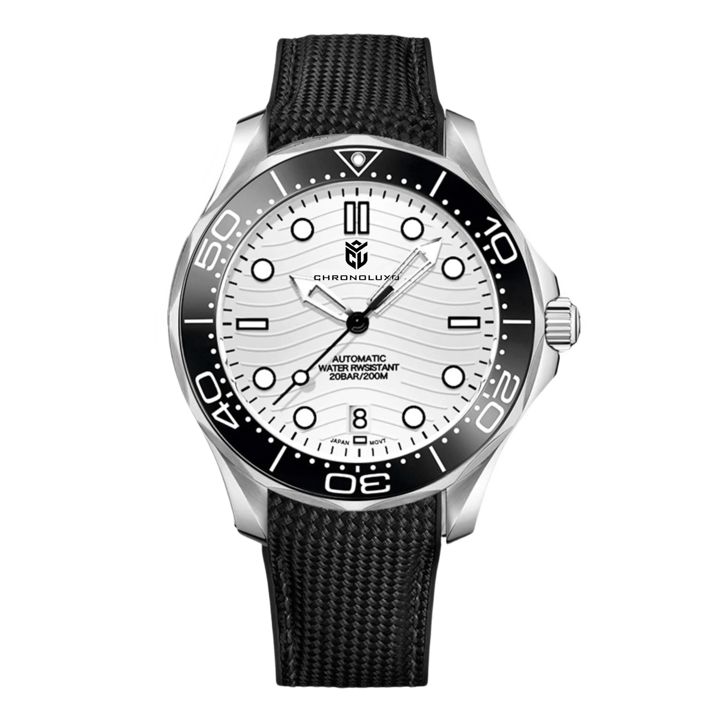 CHRONOLUXO PD-1685 White / Nylon