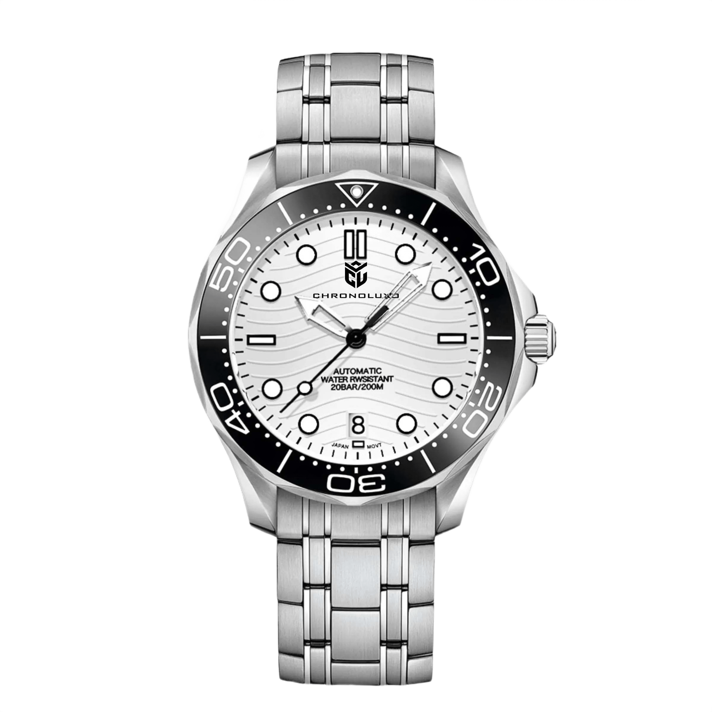 CHRONOLUXO PD-1685 White / Steel