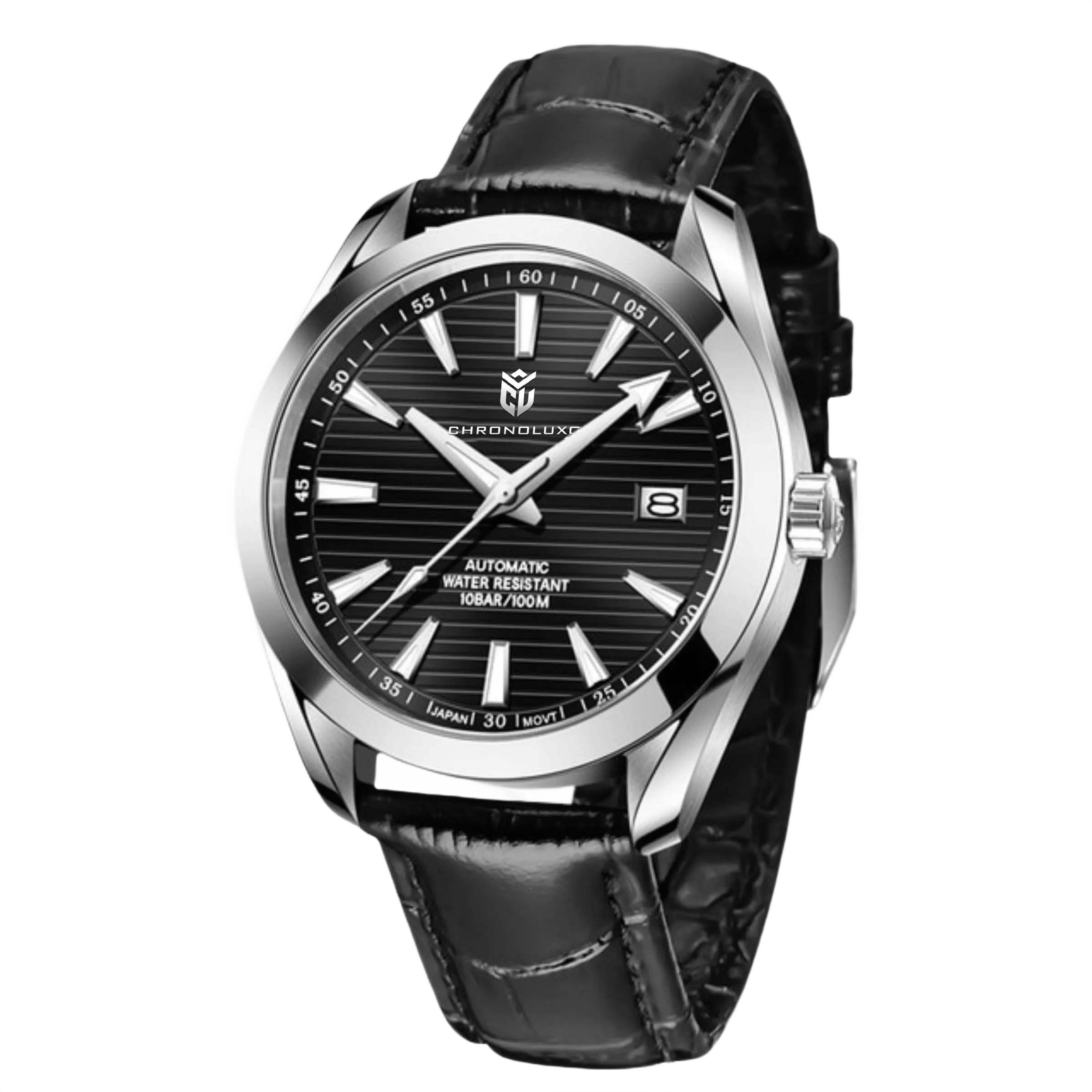 CHRONOLUXO PD-1688 Black / Leather