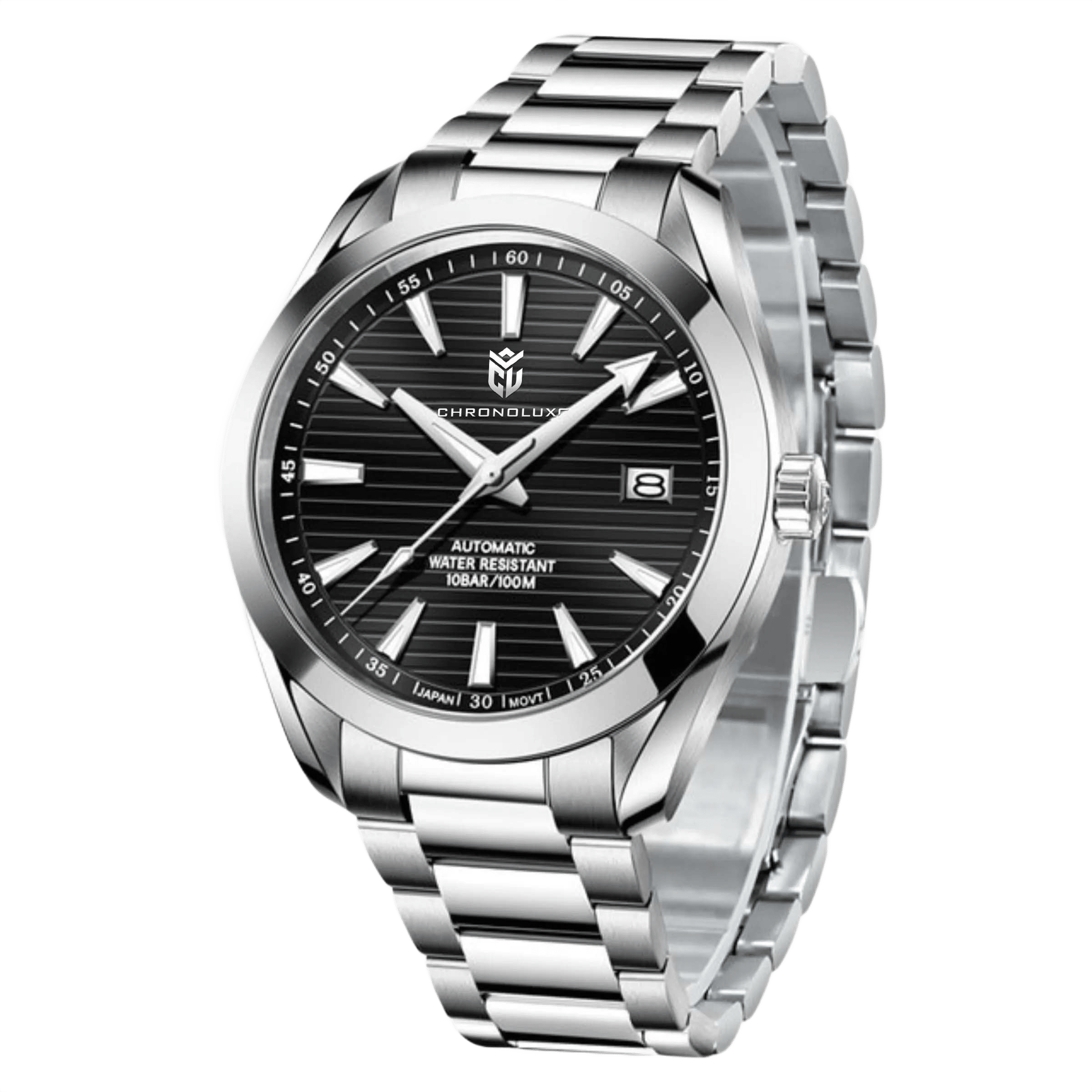 CHRONOLUXO PD-1688 Black / Oyster