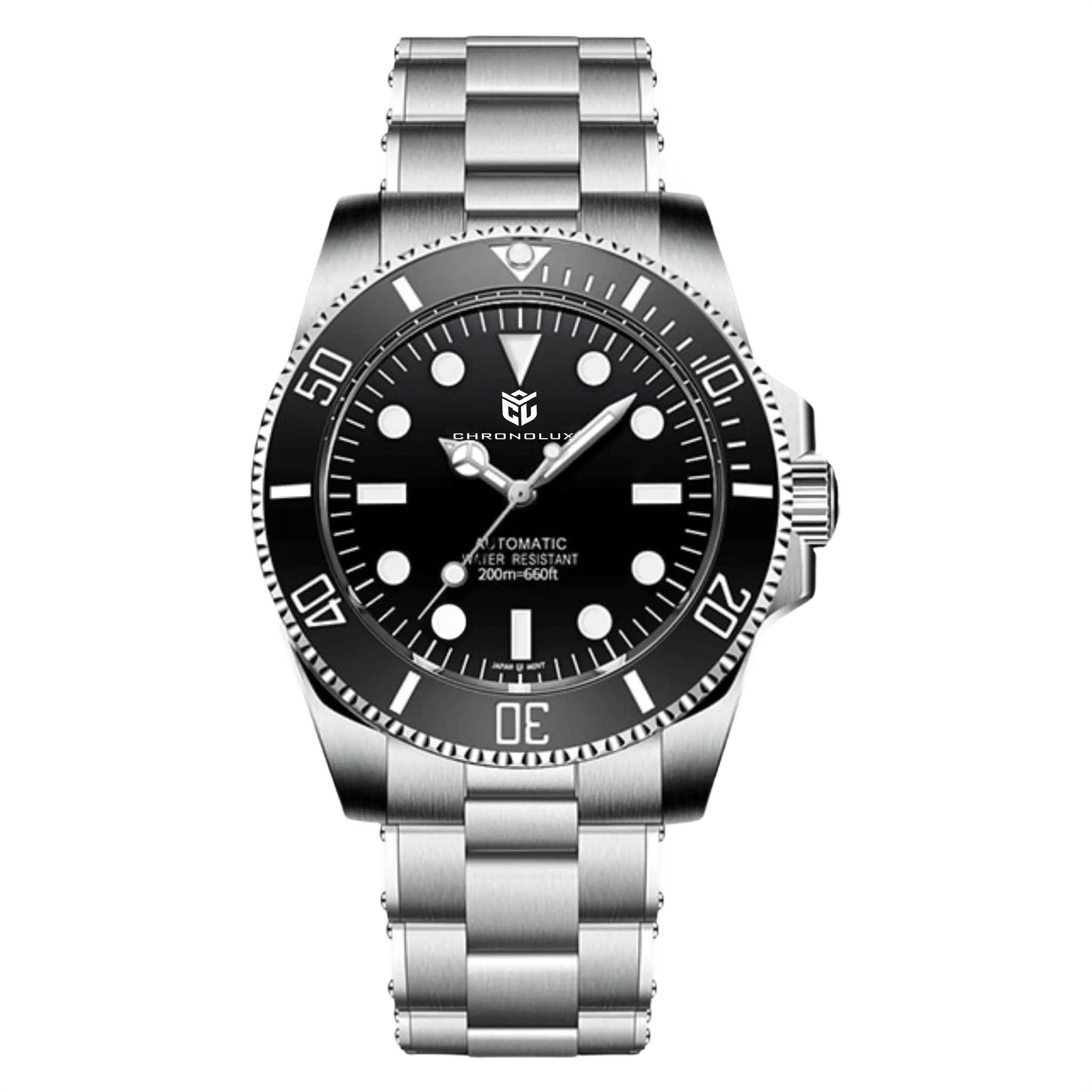 CHRONOLUXO PD-1694 Black