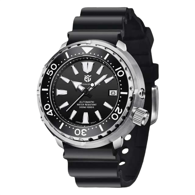 CHRONOLUXO PD-1695 Black / Rubber
