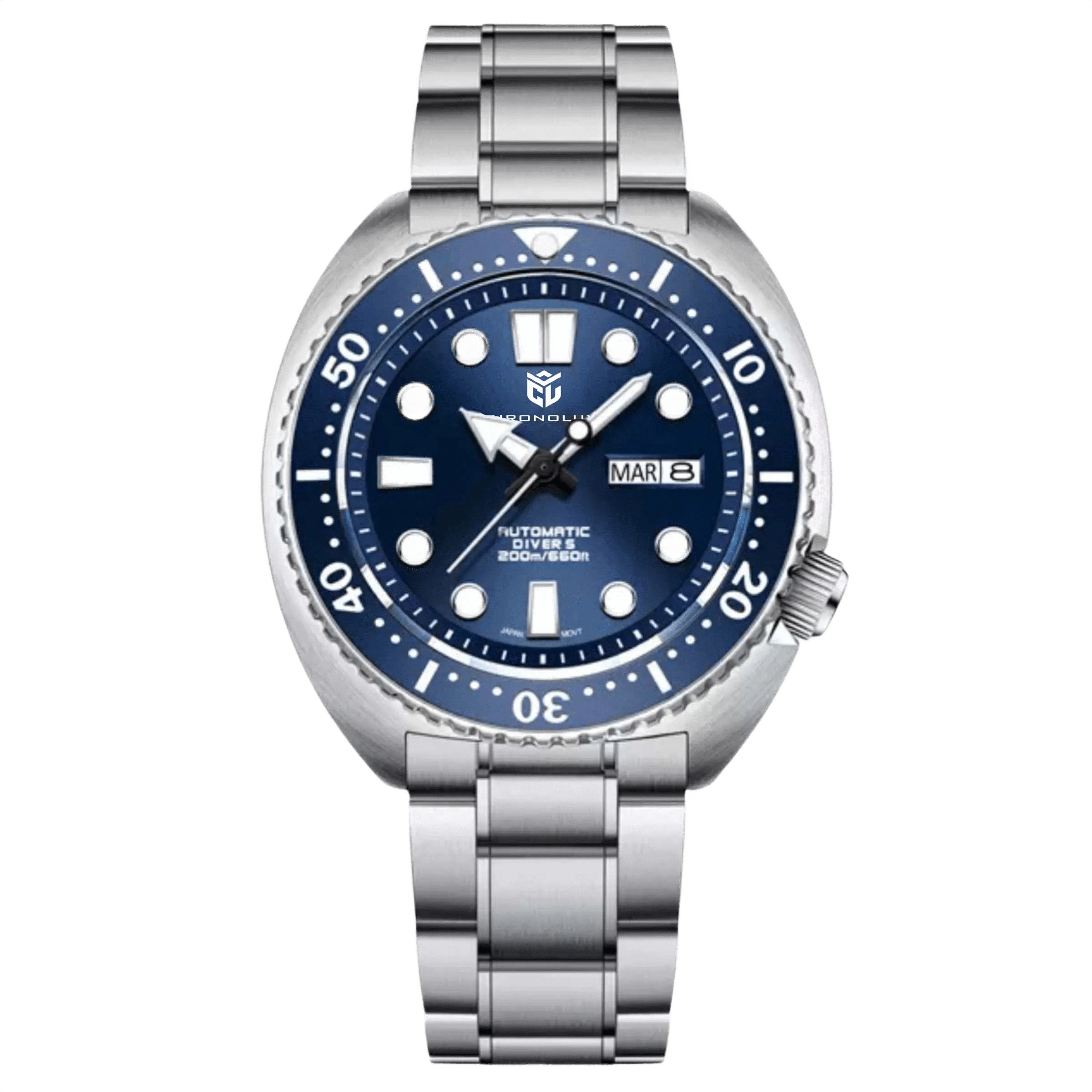 CHRONOLUXO PD-1696 Blue / Oyster