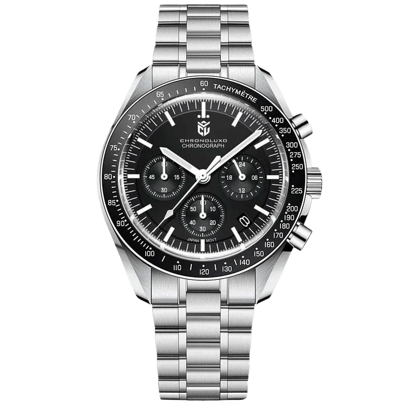 CHRONOLUXO PD-1701 Black / Steel