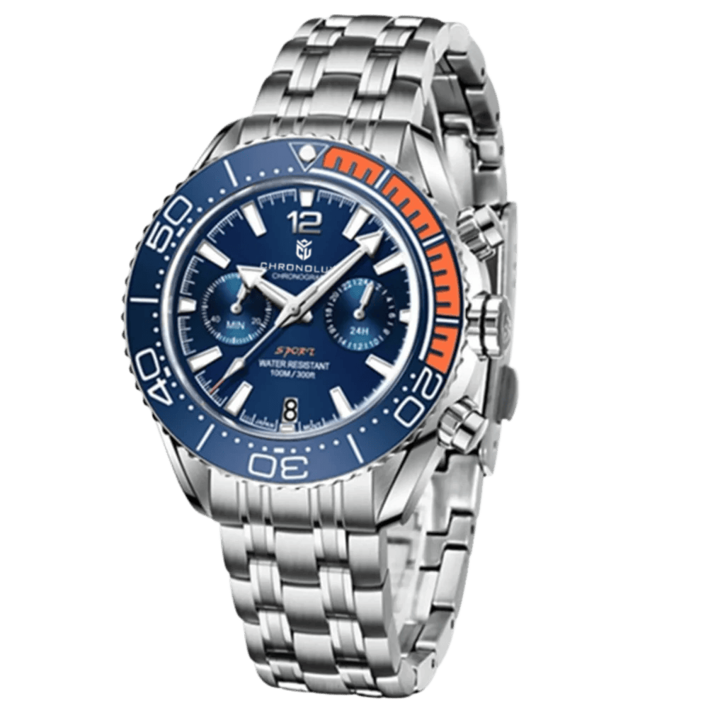 CHRONOLUXO PD-1711 Orange / Steel