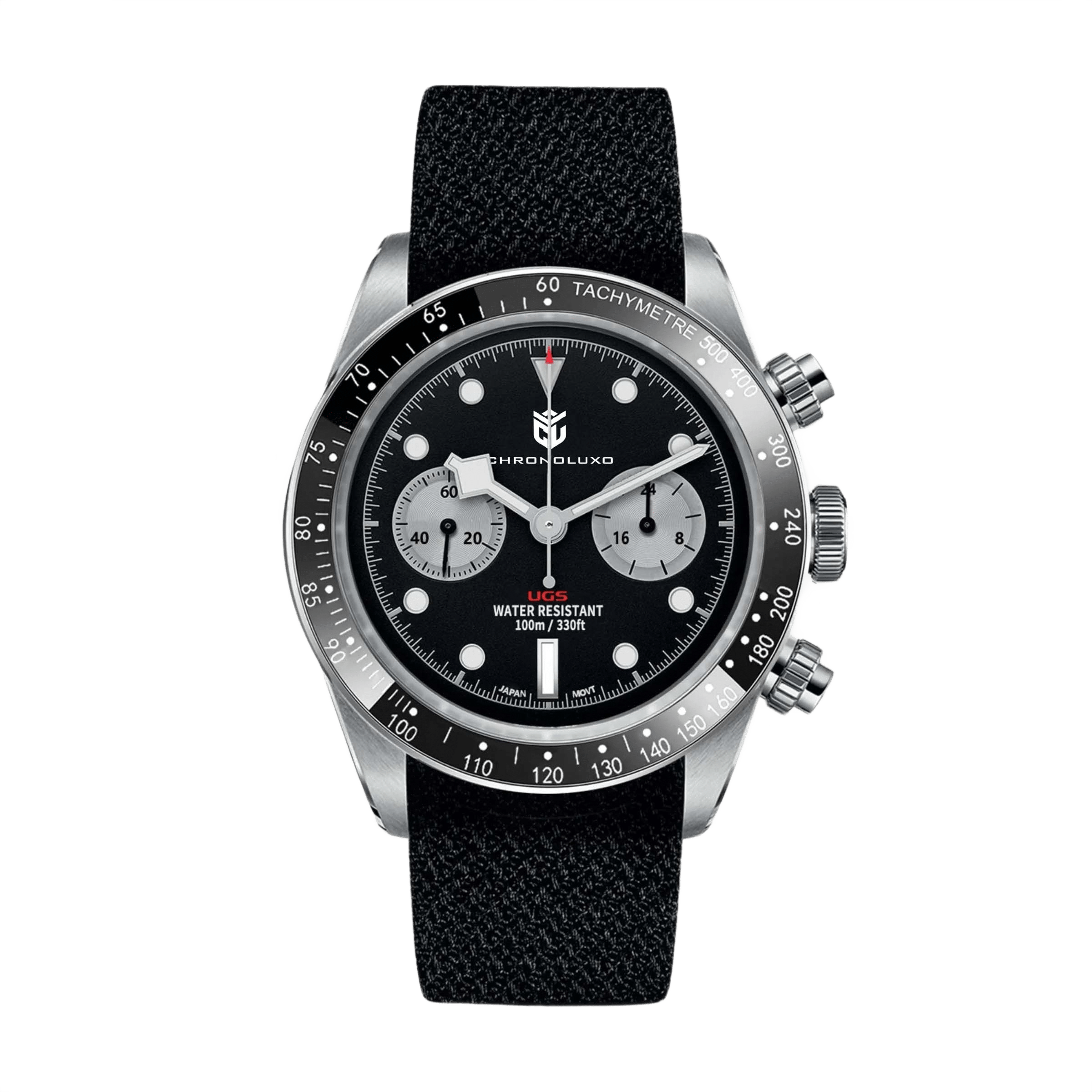 CHRONOLUXO PD-1718 Black / Nylon