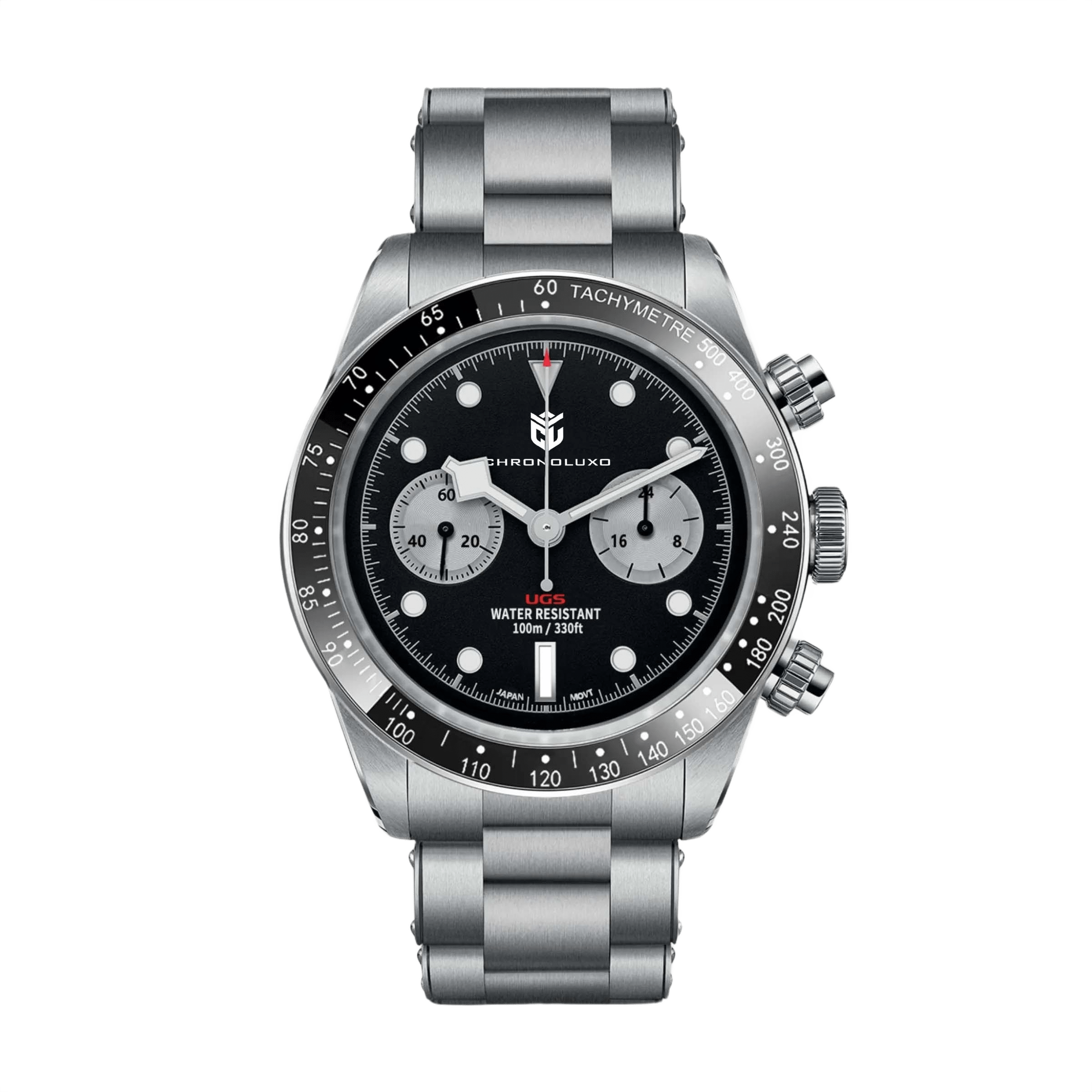 CHRONOLUXO PD-1718 Black / Oyster