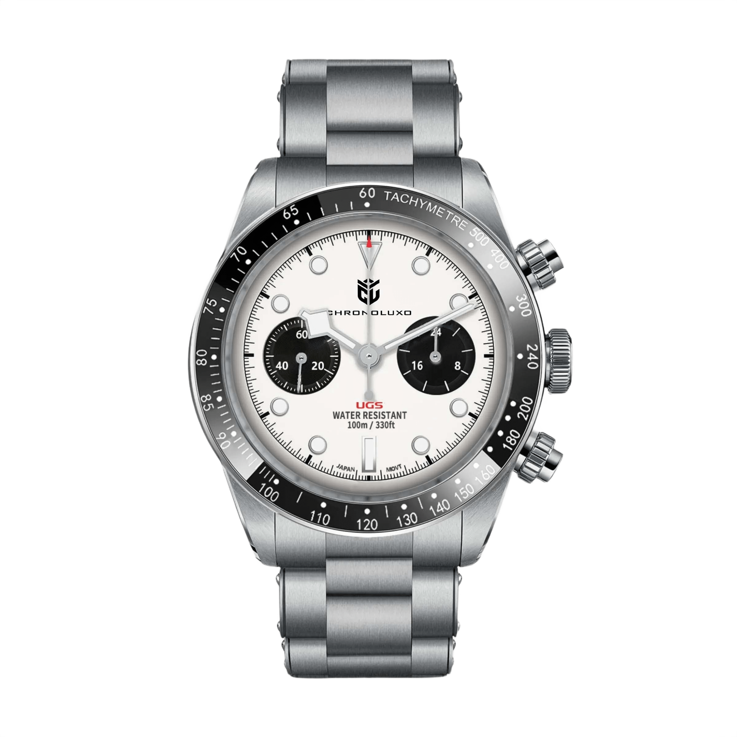 CHRONOLUXO PD-1718 White / Oyster