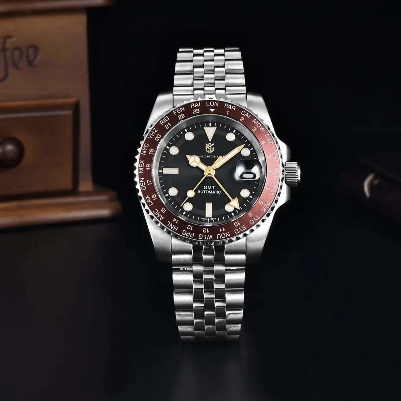 CHRONOLUXO PD-1758 GMT