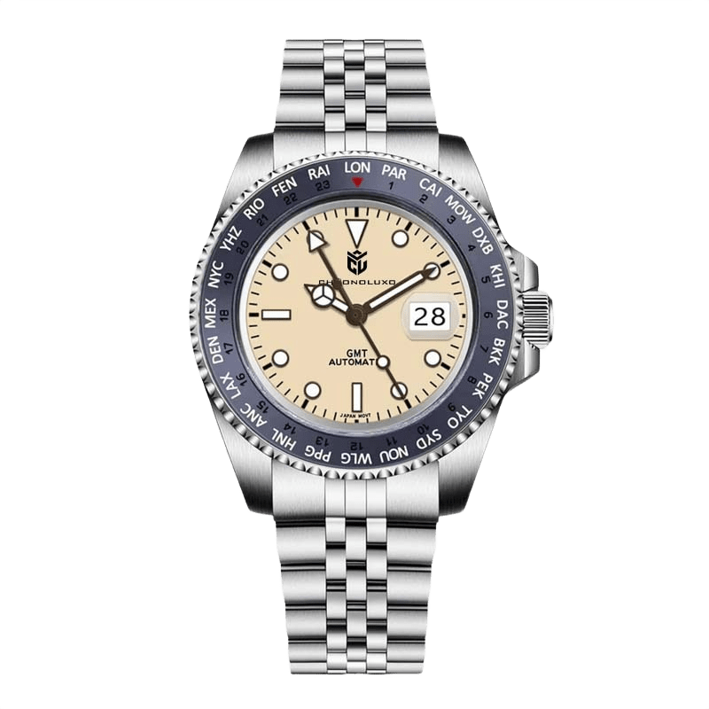 CHRONOLUXO PD-1758 GMT Blue / Jubilee