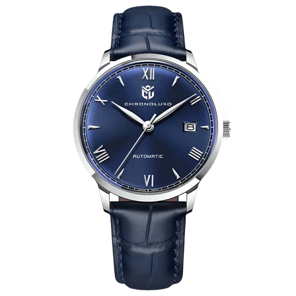 CHRONOLUXO PD-1759 Blue / Leather