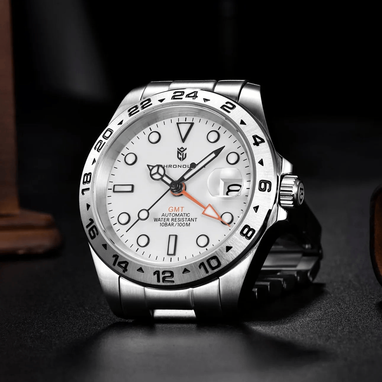 CHRONOLUXO PD-1762 GMT II Seiko NH34