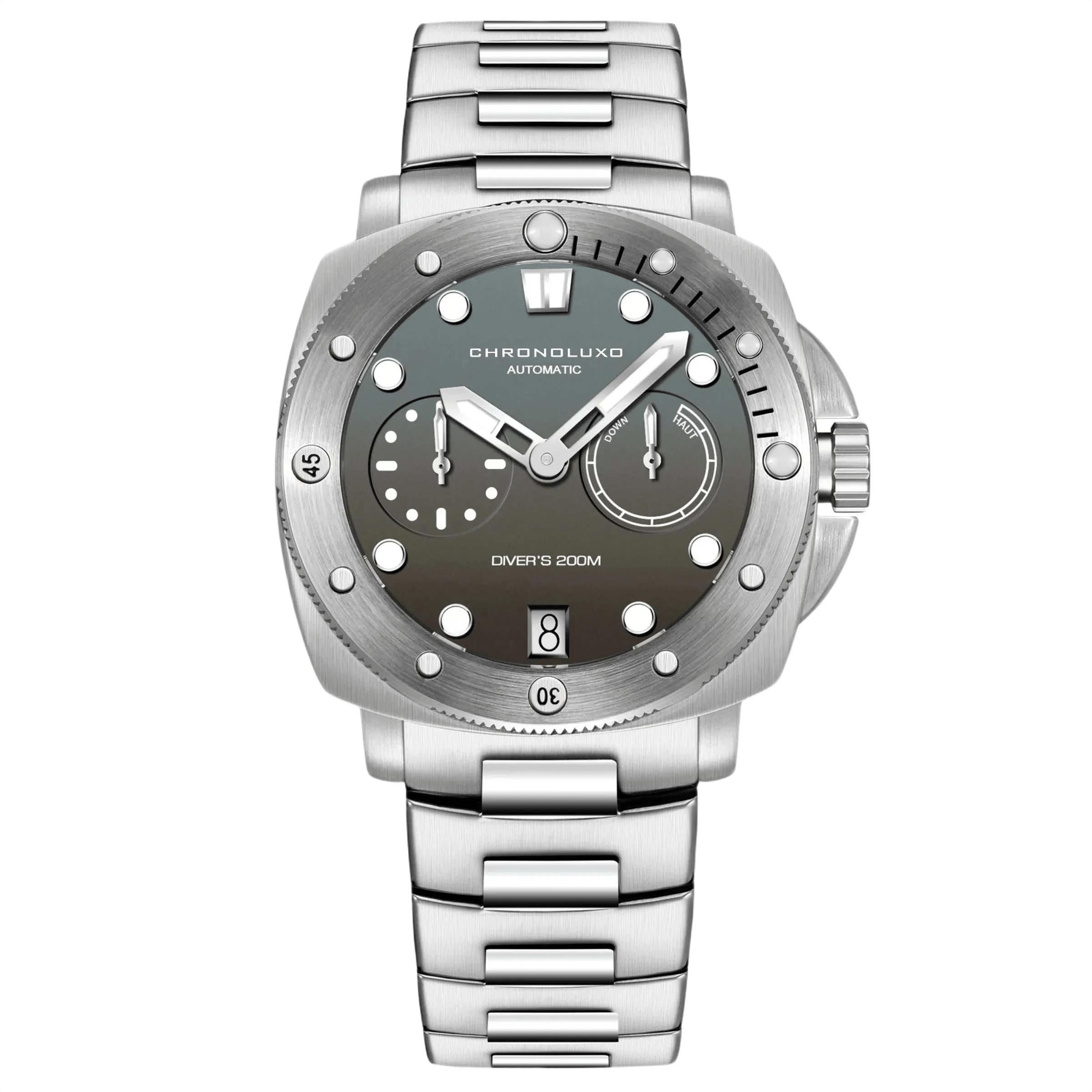 CHRONOLUXO PD-1767 Gray / Steel