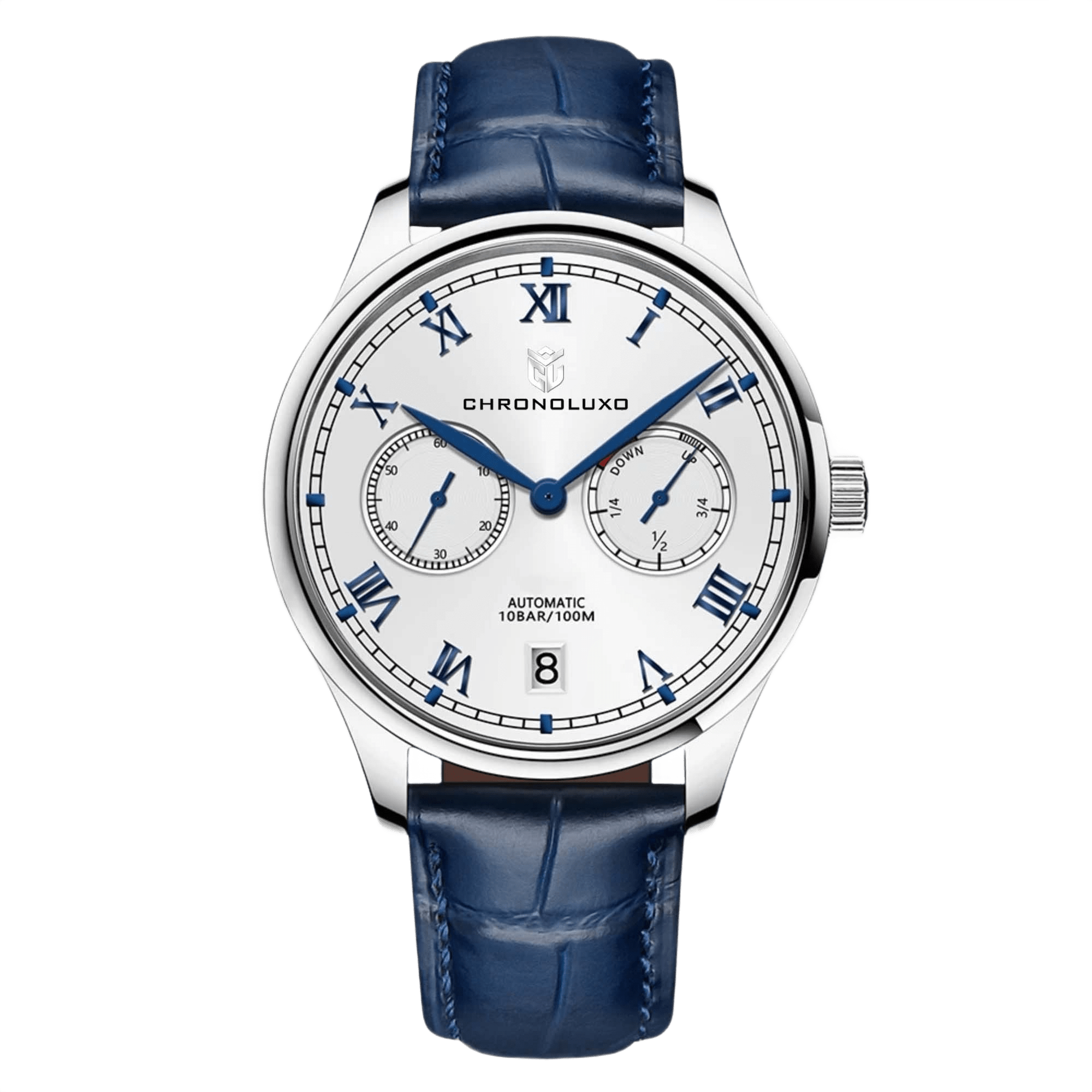 CHRONOLUXO PD-1772 White / Leather