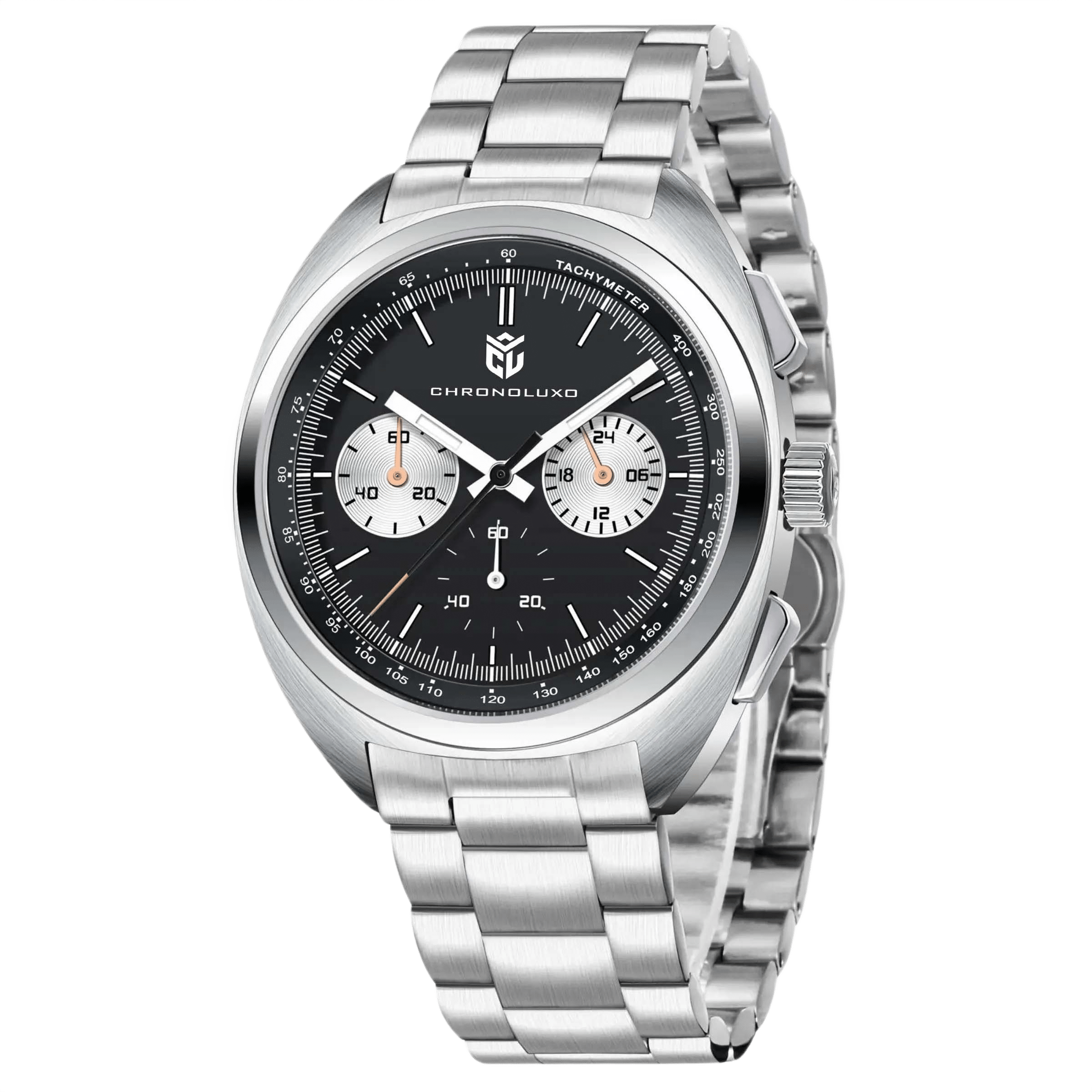 CHRONOLUXO PD-1782 Black / Oyster