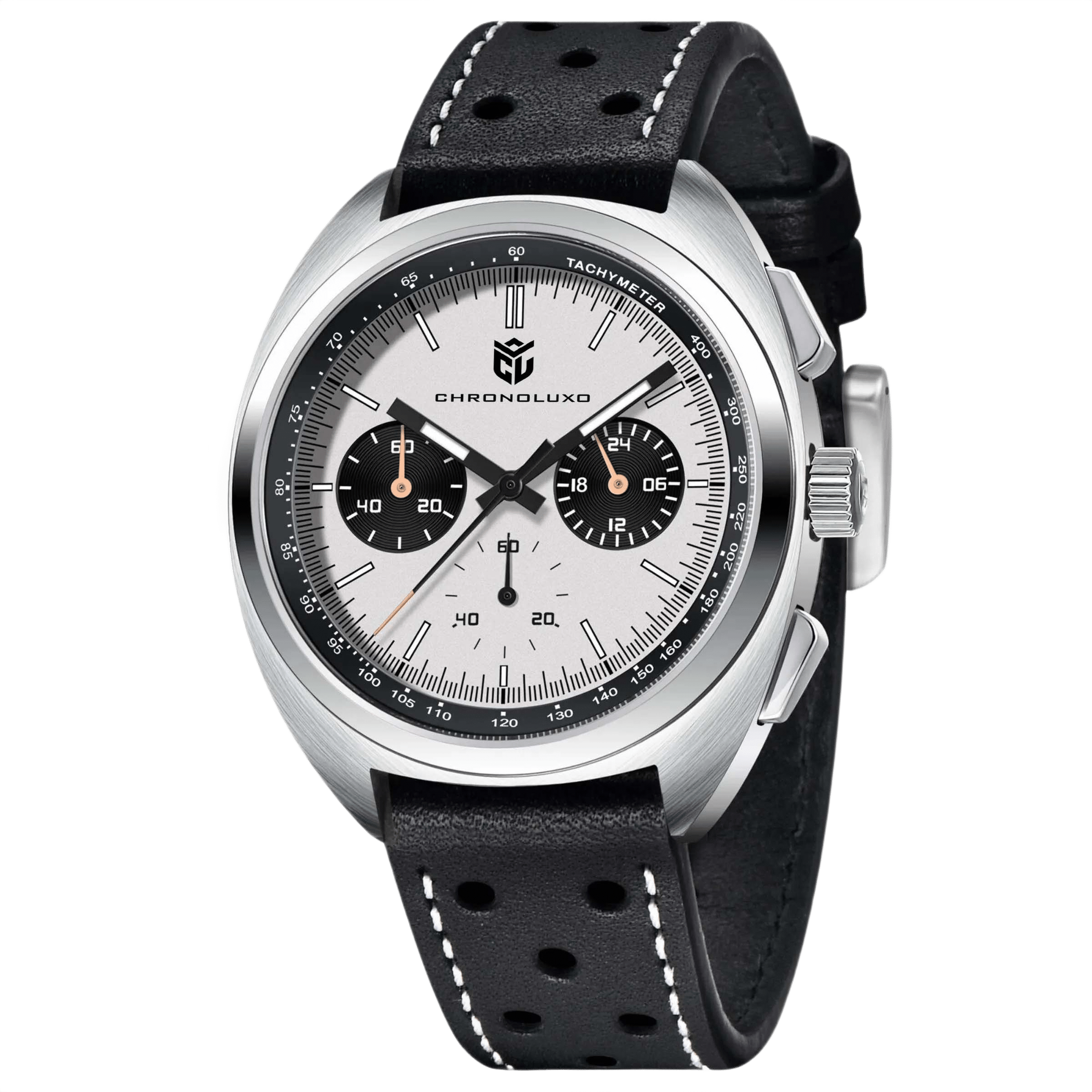 CHRONOLUXO PD-1782 White / Leather