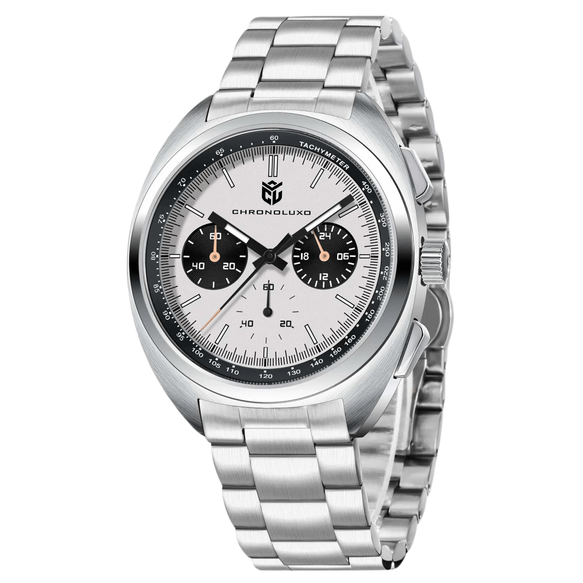 CHRONOLUXO PD-1782 White / Oyster