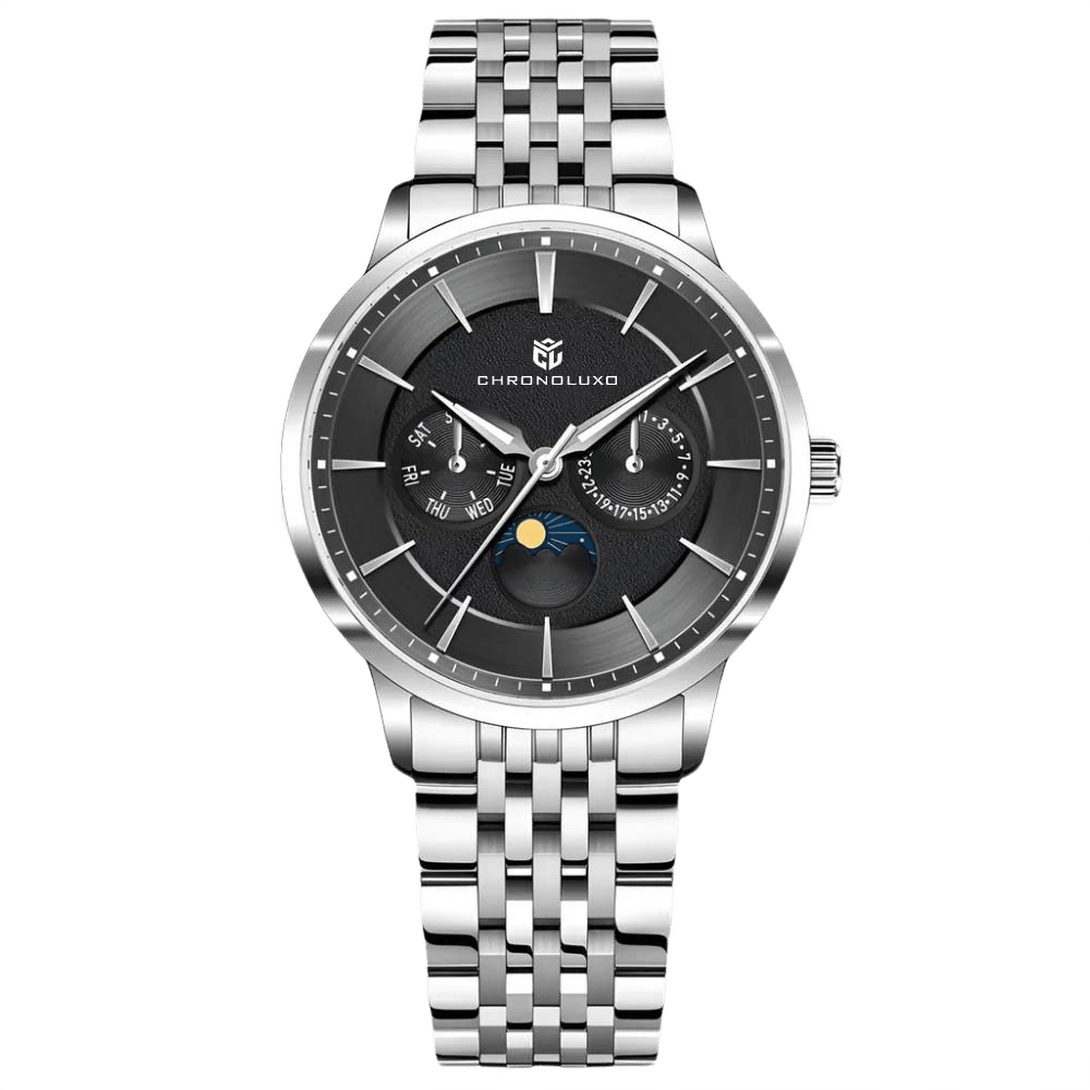 CHRONOLUXO PD-1795 Black Steel