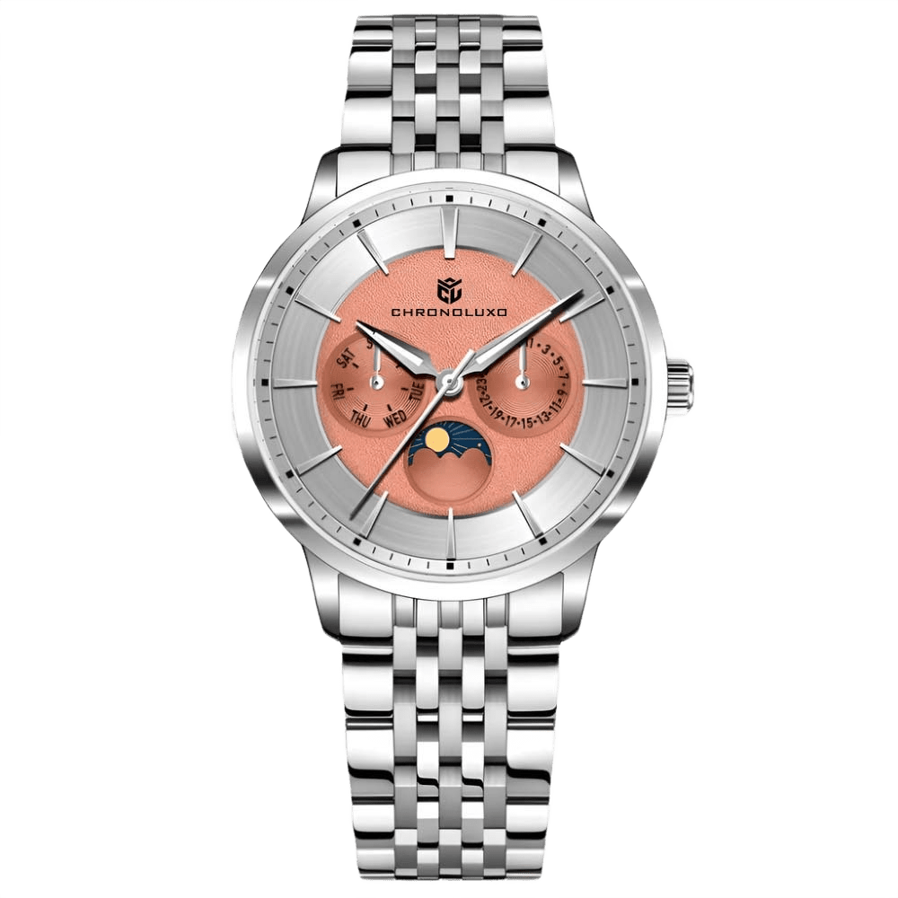 CHRONOLUXO PD-1795 Brown Steel