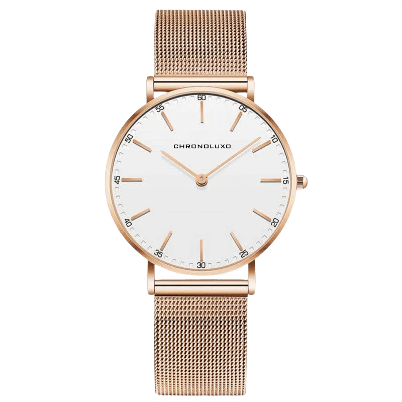 CHRONOLUXO PD-1802L White / Gold