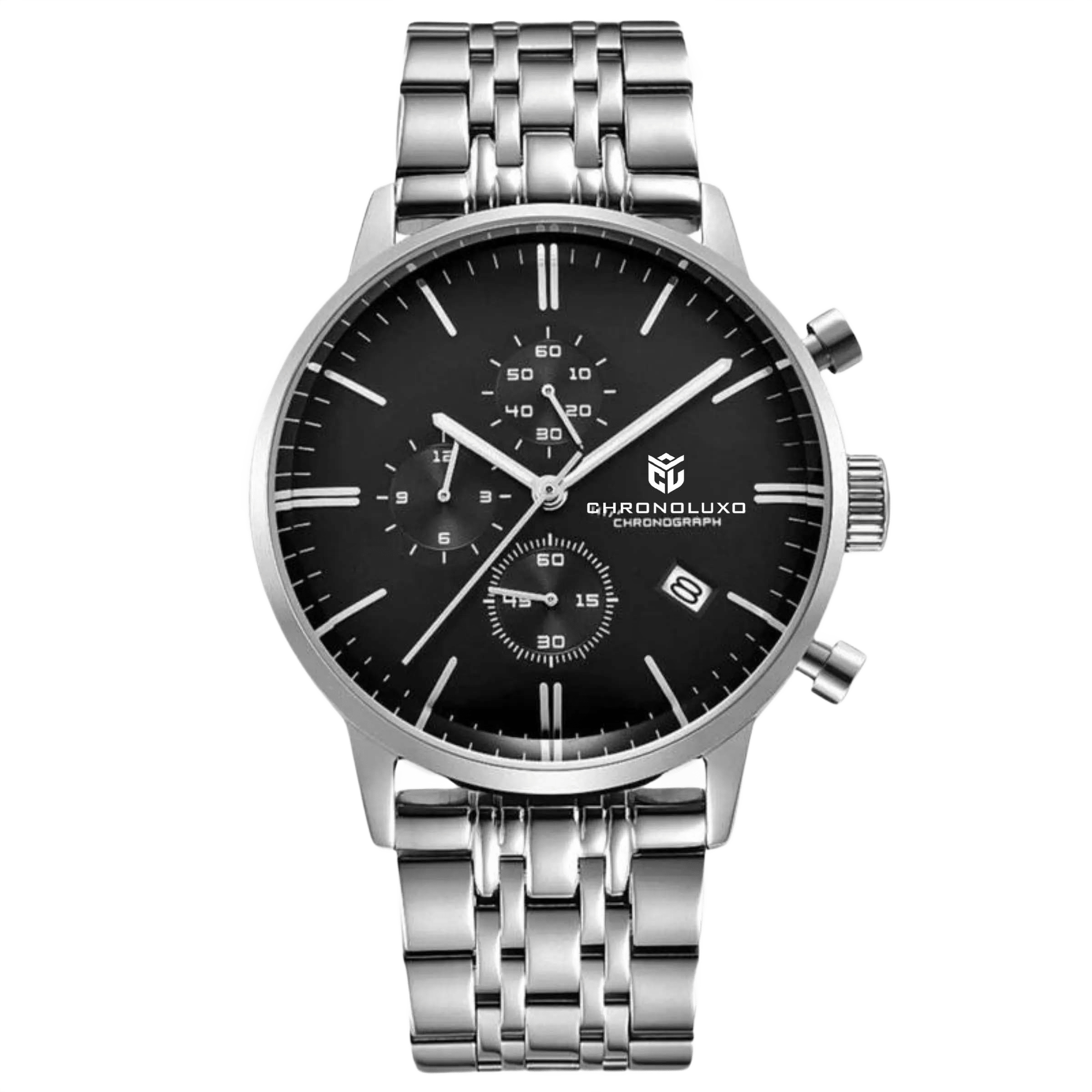 CHRONOLUXO PD-2720K Black / Stainless Steel
