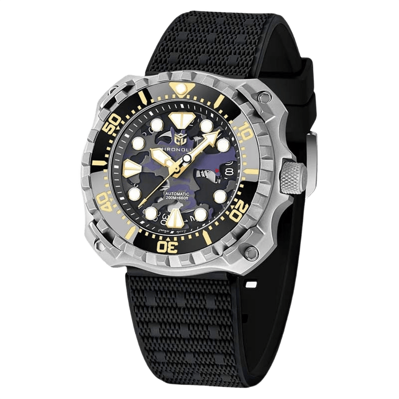 CHRONOLUXO PD-YN009 Black / Silver