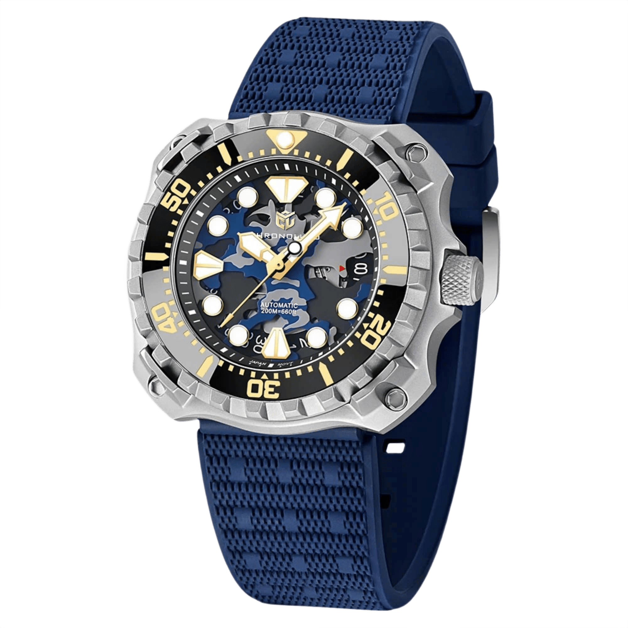 CHRONOLUXO PD-YN009 Blue / Silver