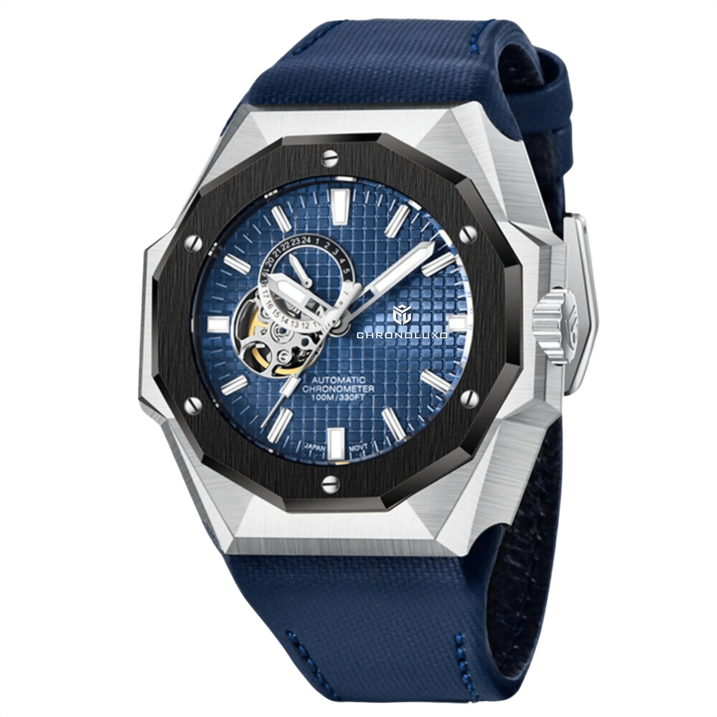 CHRONOLUXO PD-YS010 Black Blue